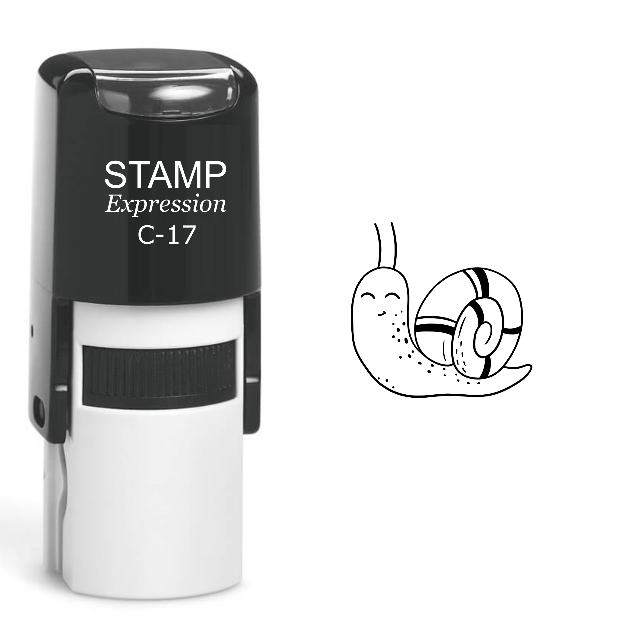 Snail Self Inking Rubber Stamp (SH-60264)