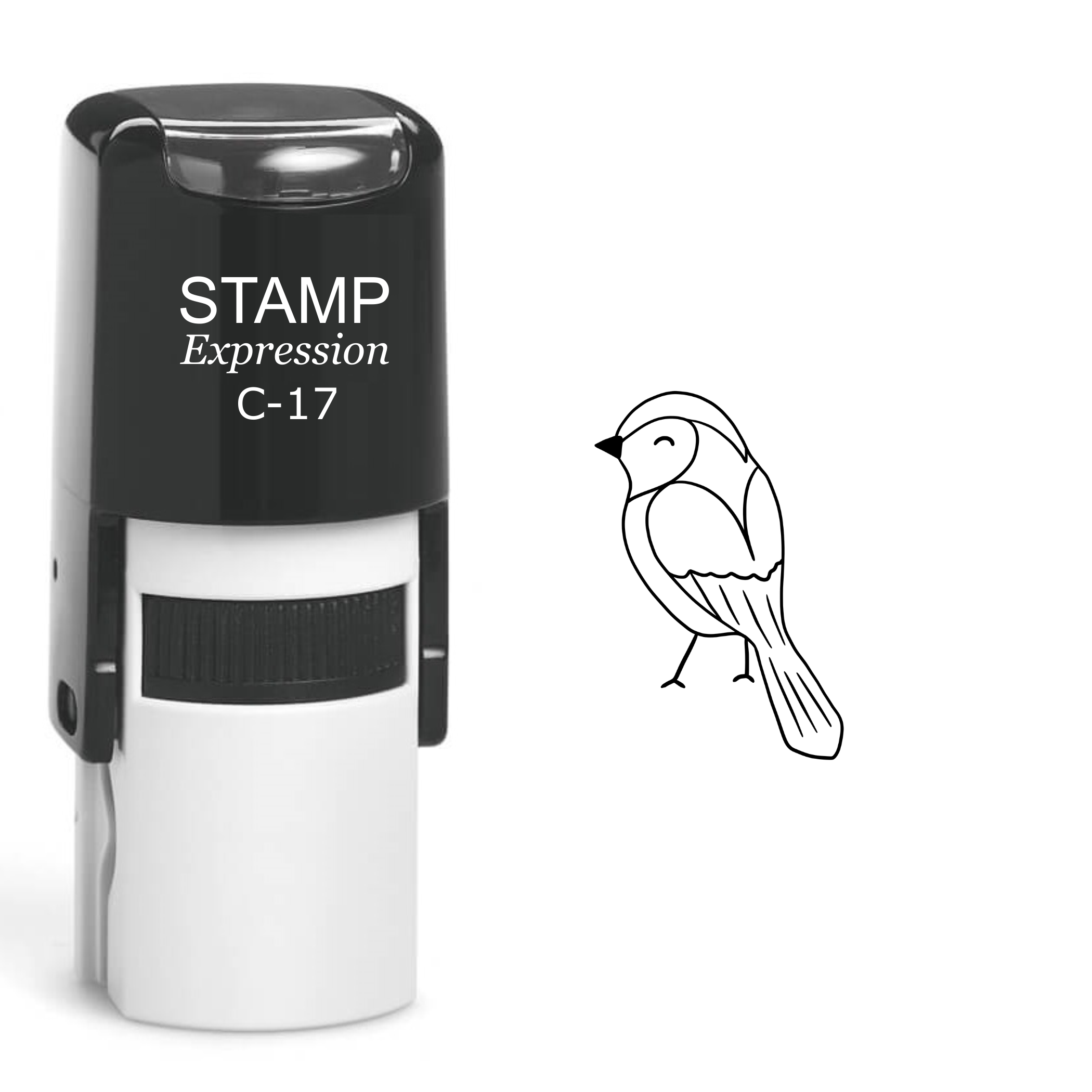 Sparrow Bird Self Inking Rubber Stamp (SH-60265)