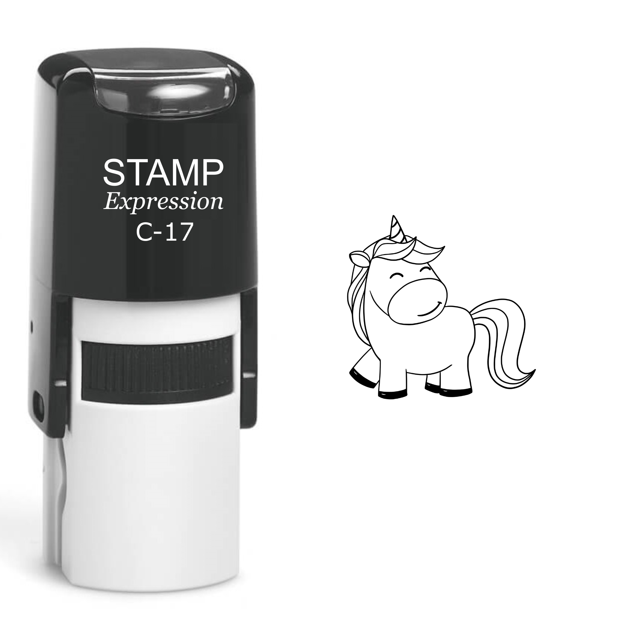 Unicorn Self Inking Rubber Stamp (SH-60273)