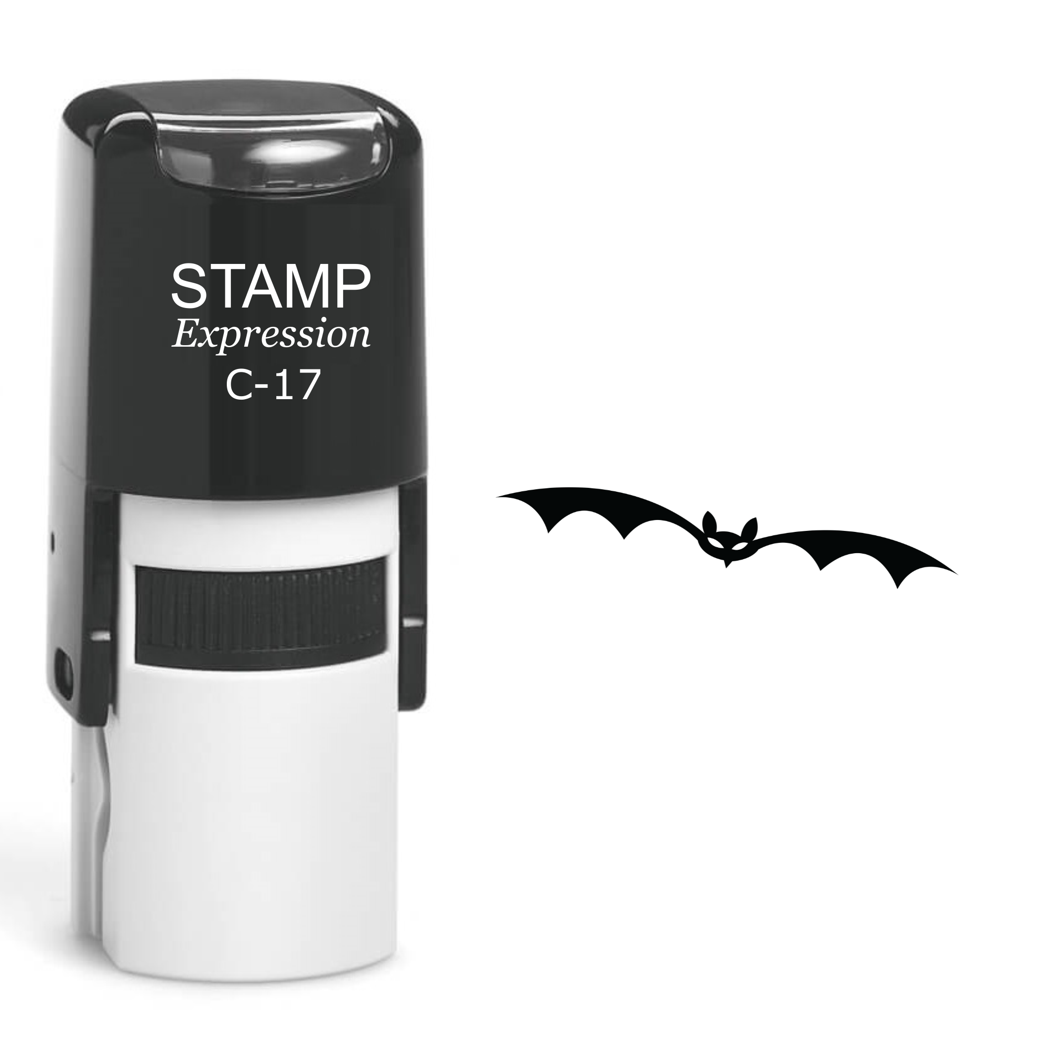 Bat Halloween Self Inking Rubber Stamp (SH-60282)