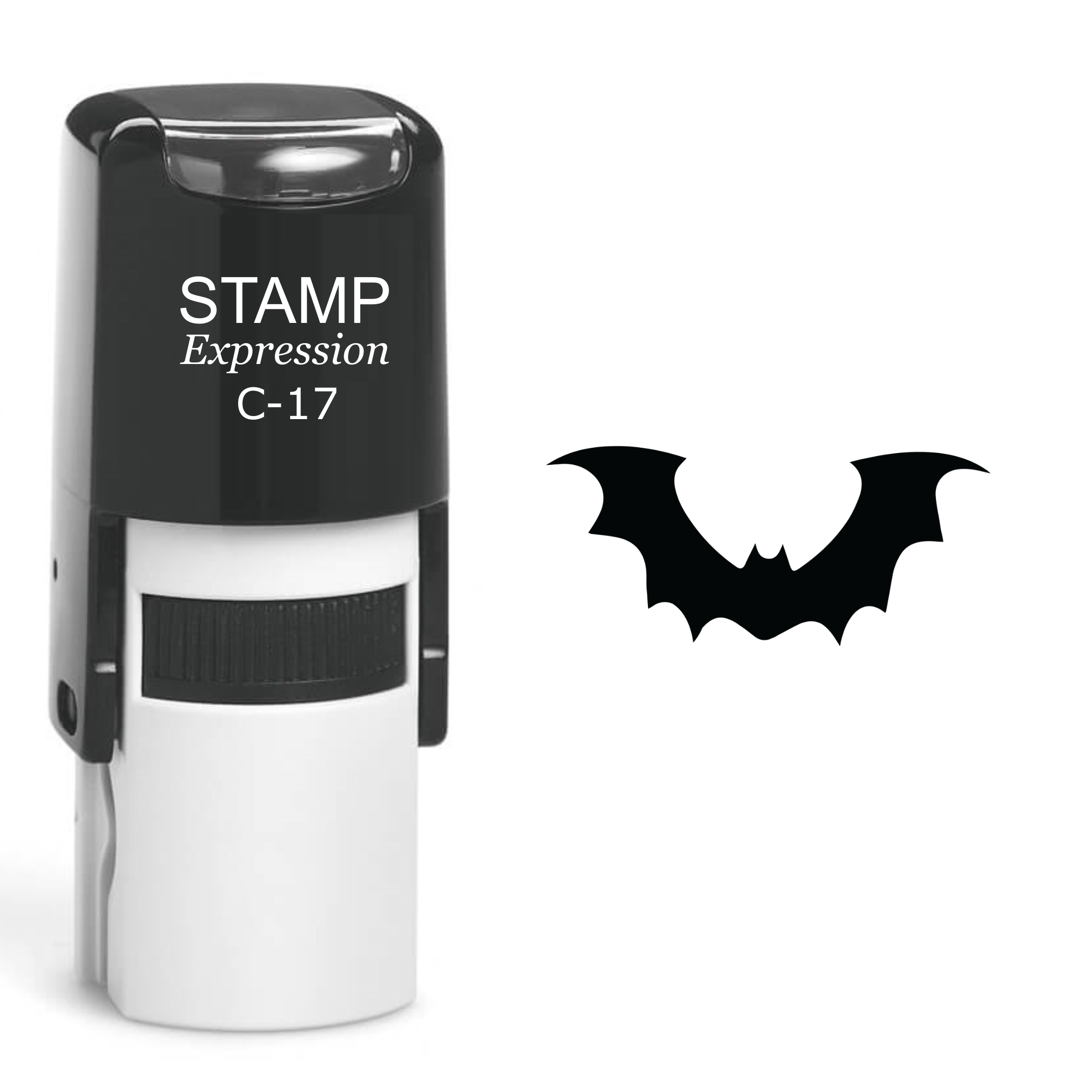 Bat Halloween Self Inking Rubber Stamp (SH-60285)