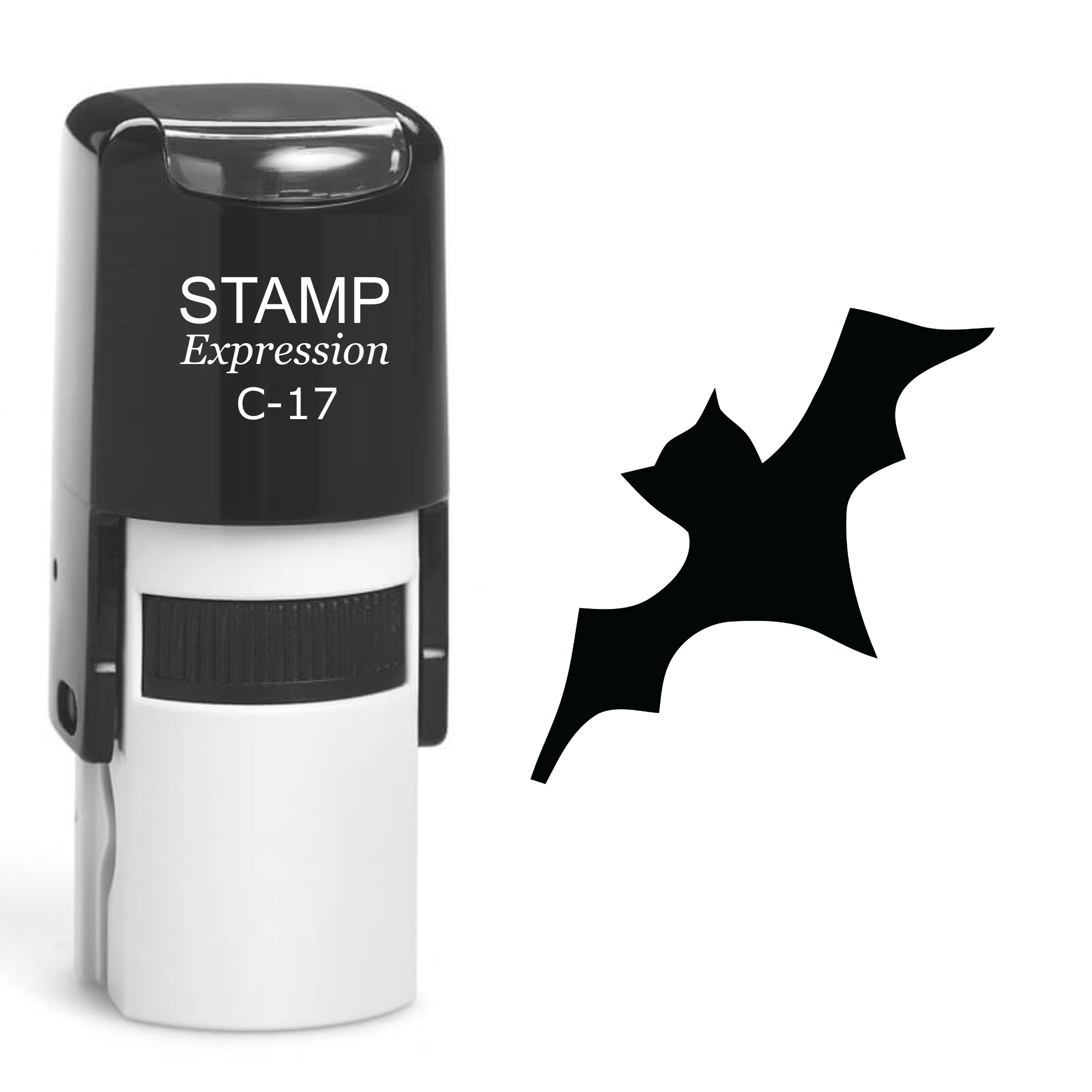 Bat Halloween Self Inking Rubber Stamp (SH-60287)