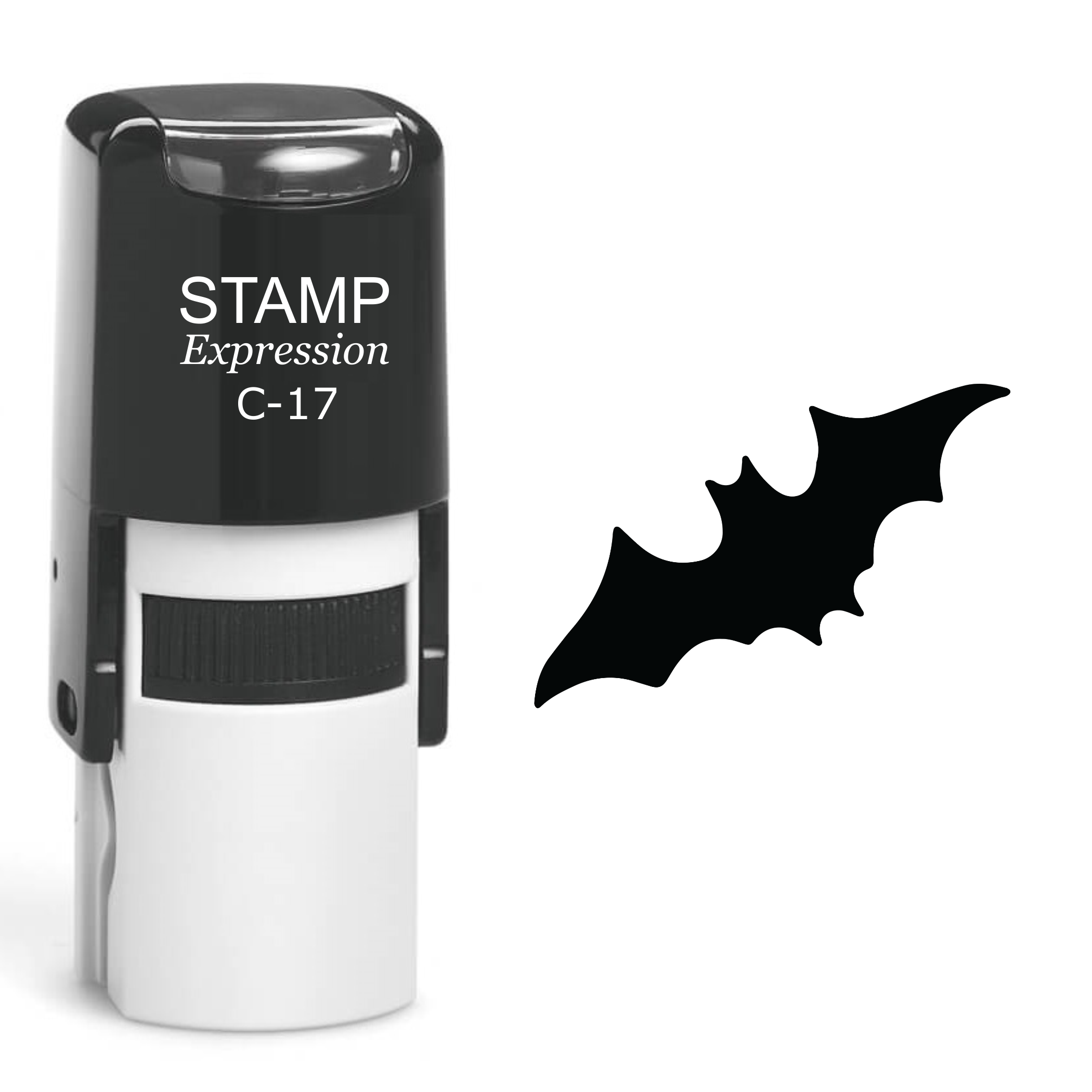 Bat Halloween Self Inking Rubber Stamp (SH-60290)