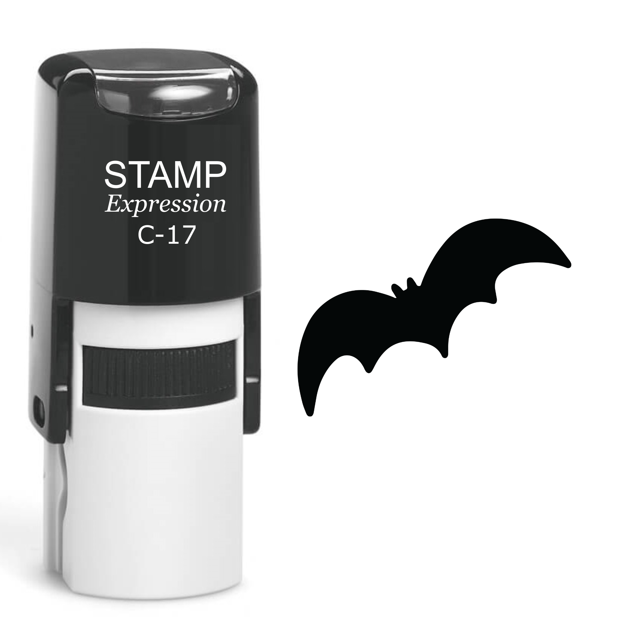 Bat Halloween Self Inking Rubber Stamp (SH-60292)