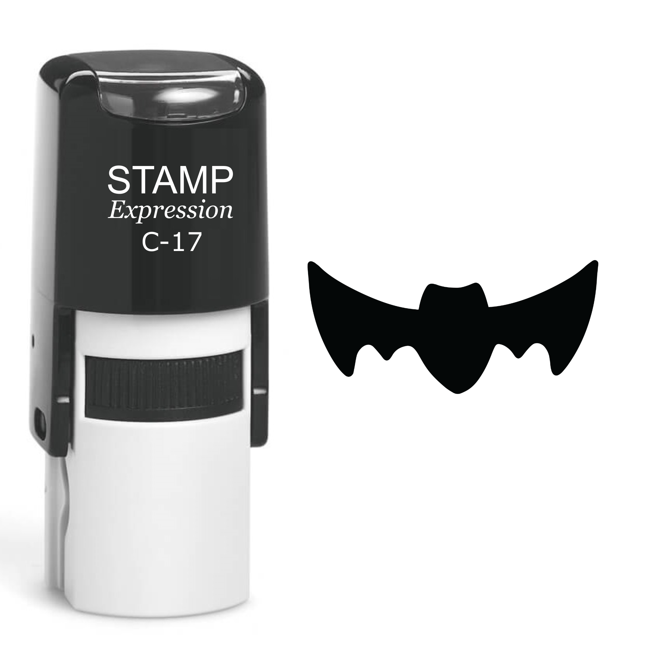 Bat Halloween Self Inking Rubber Stamp (SH-60296)