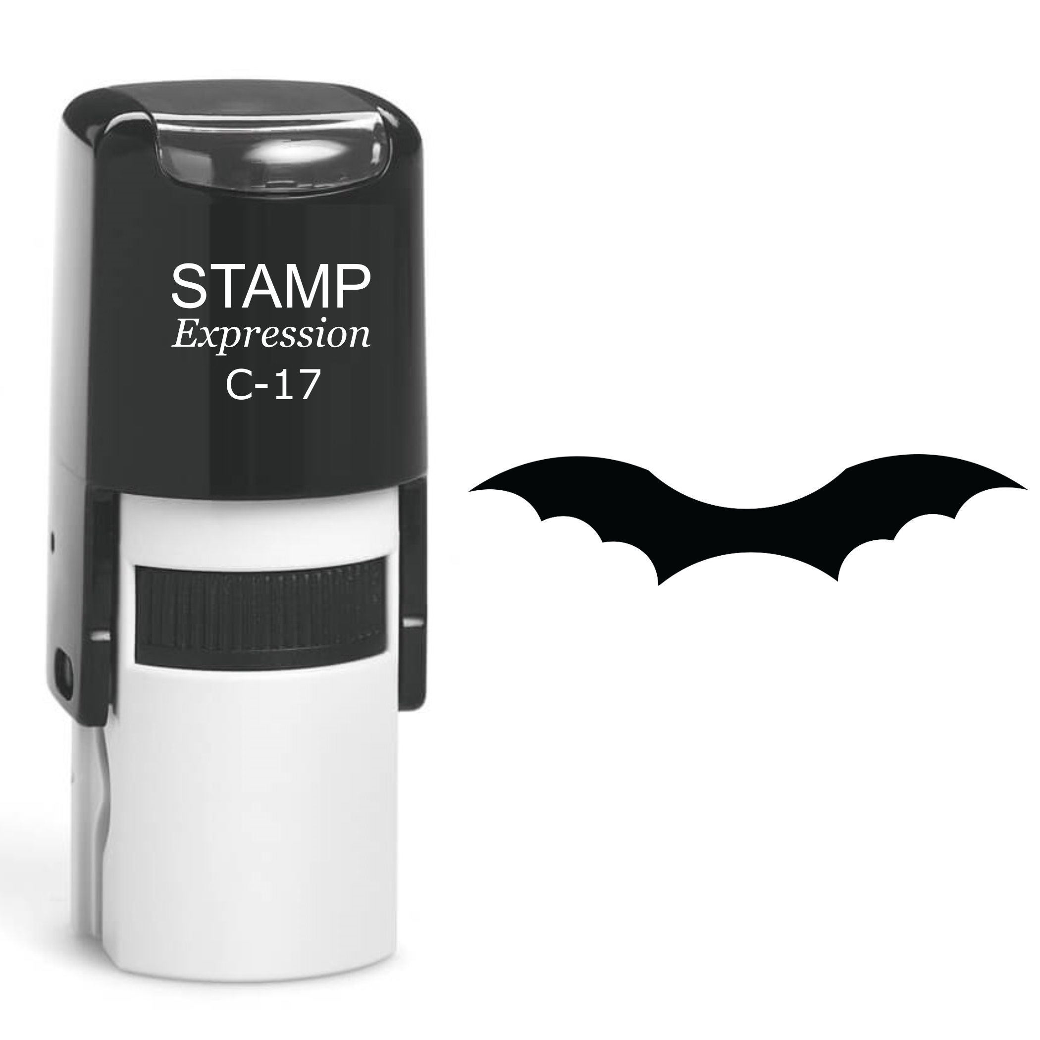 Bat Halloween Self Inking Rubber Stamp (SH-60300)