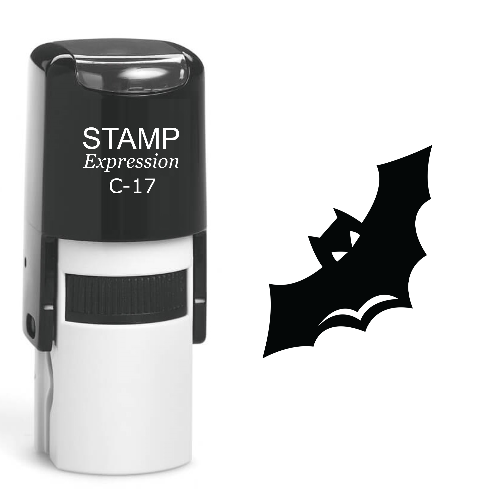 Bat Halloween Self Inking Rubber Stamp (SH-60302)