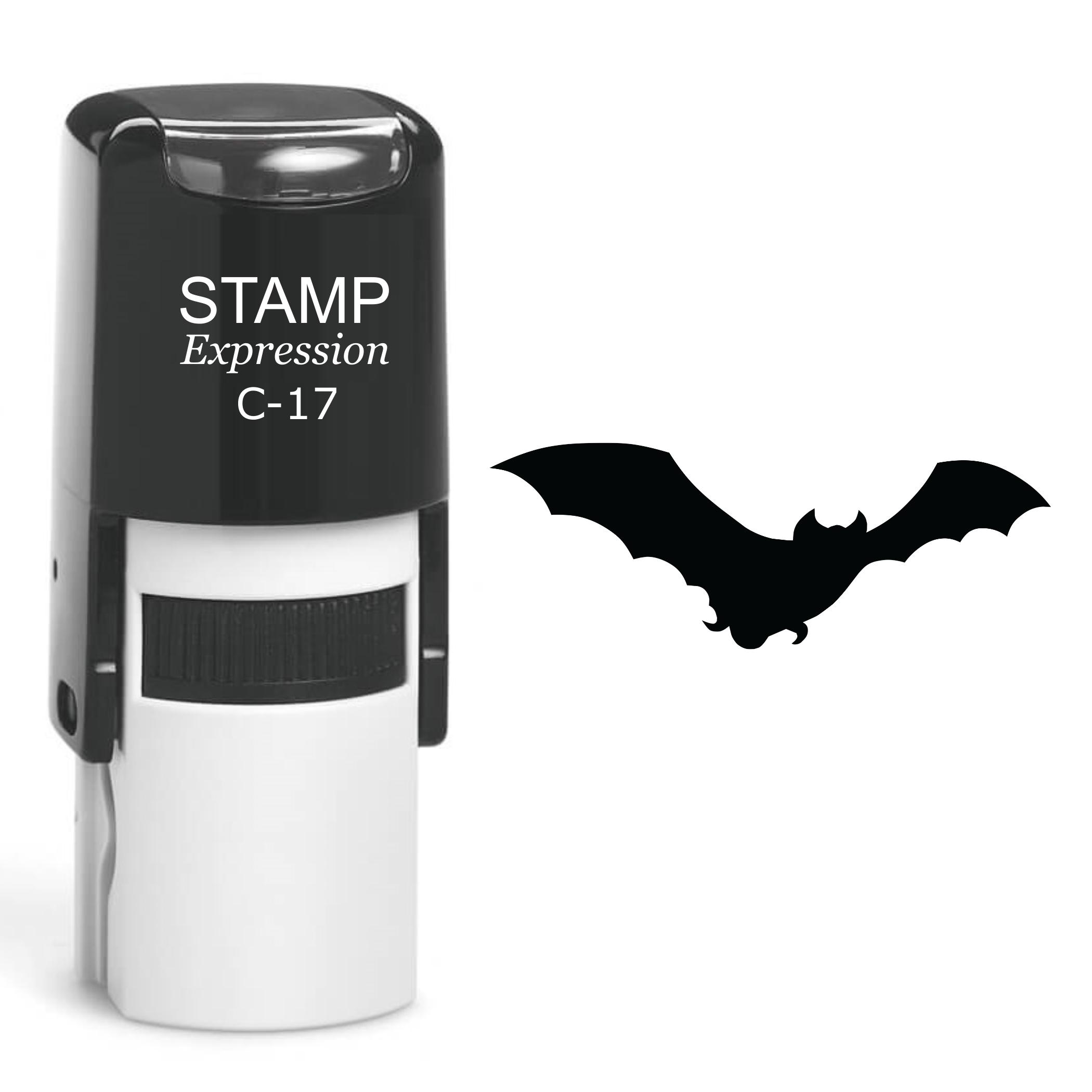 Bat Halloween Self Inking Rubber Stamp (SH-60303)