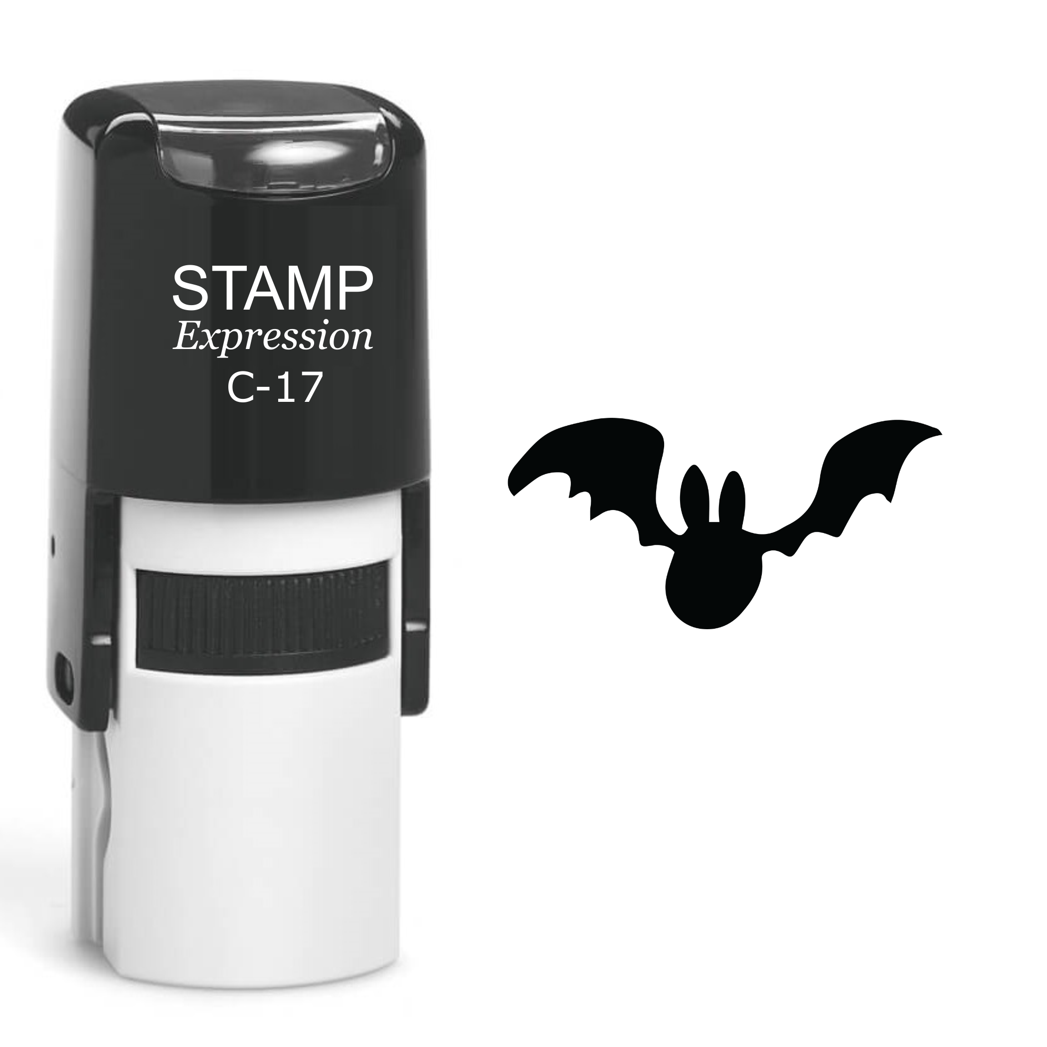 Bat Halloween Self Inking Rubber Stamp (SH-60305)