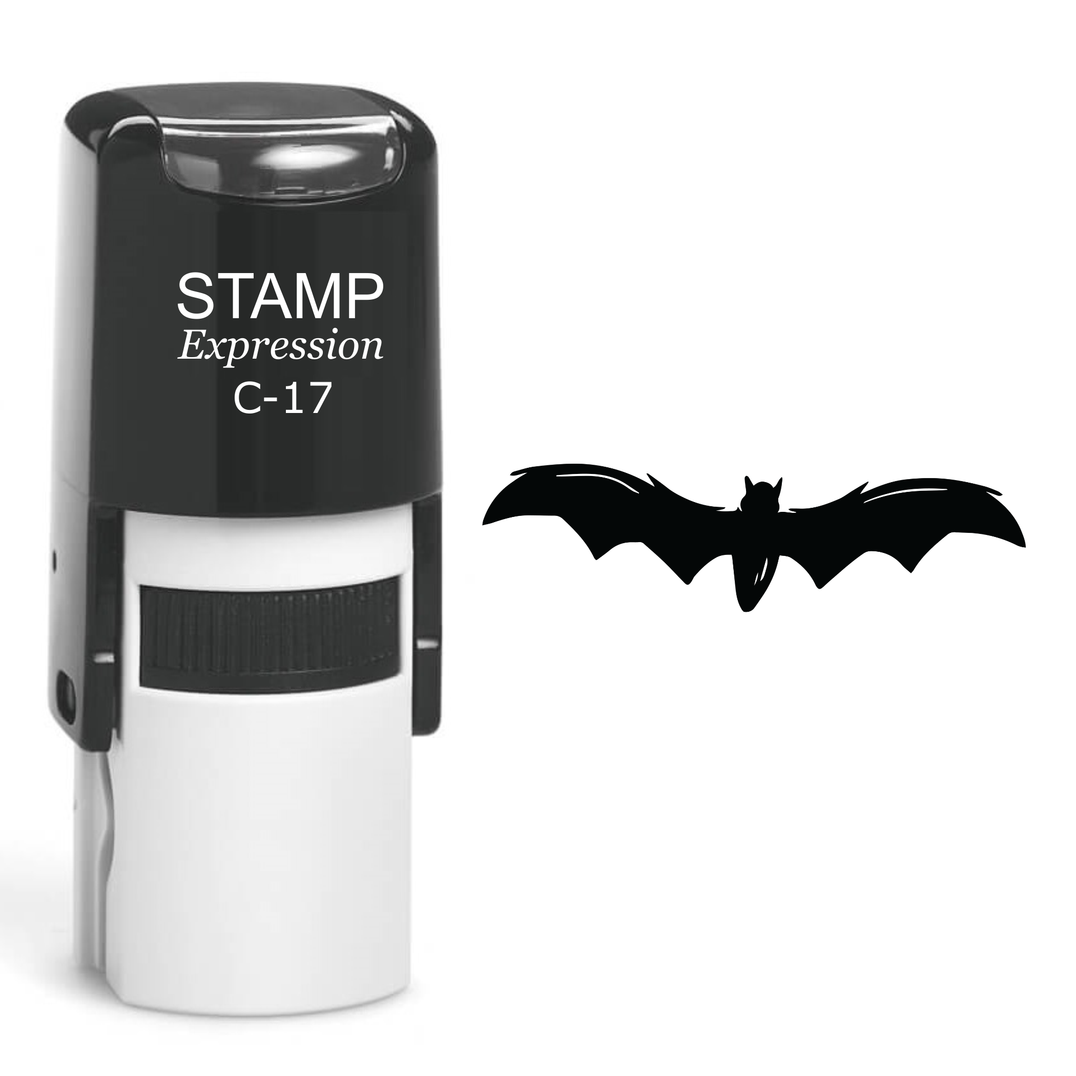 Bat Halloween Self Inking Rubber Stamp (SH-60307)
