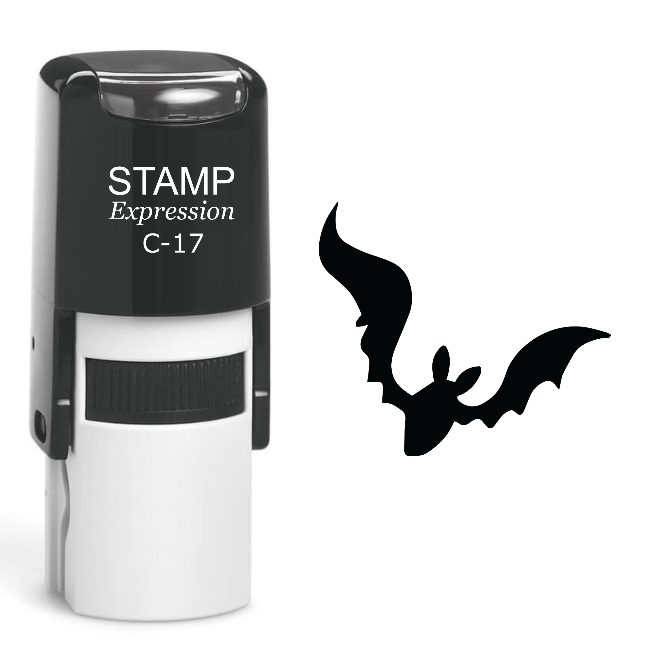 Bat Halloween Self Inking Rubber Stamp (SH-60314)