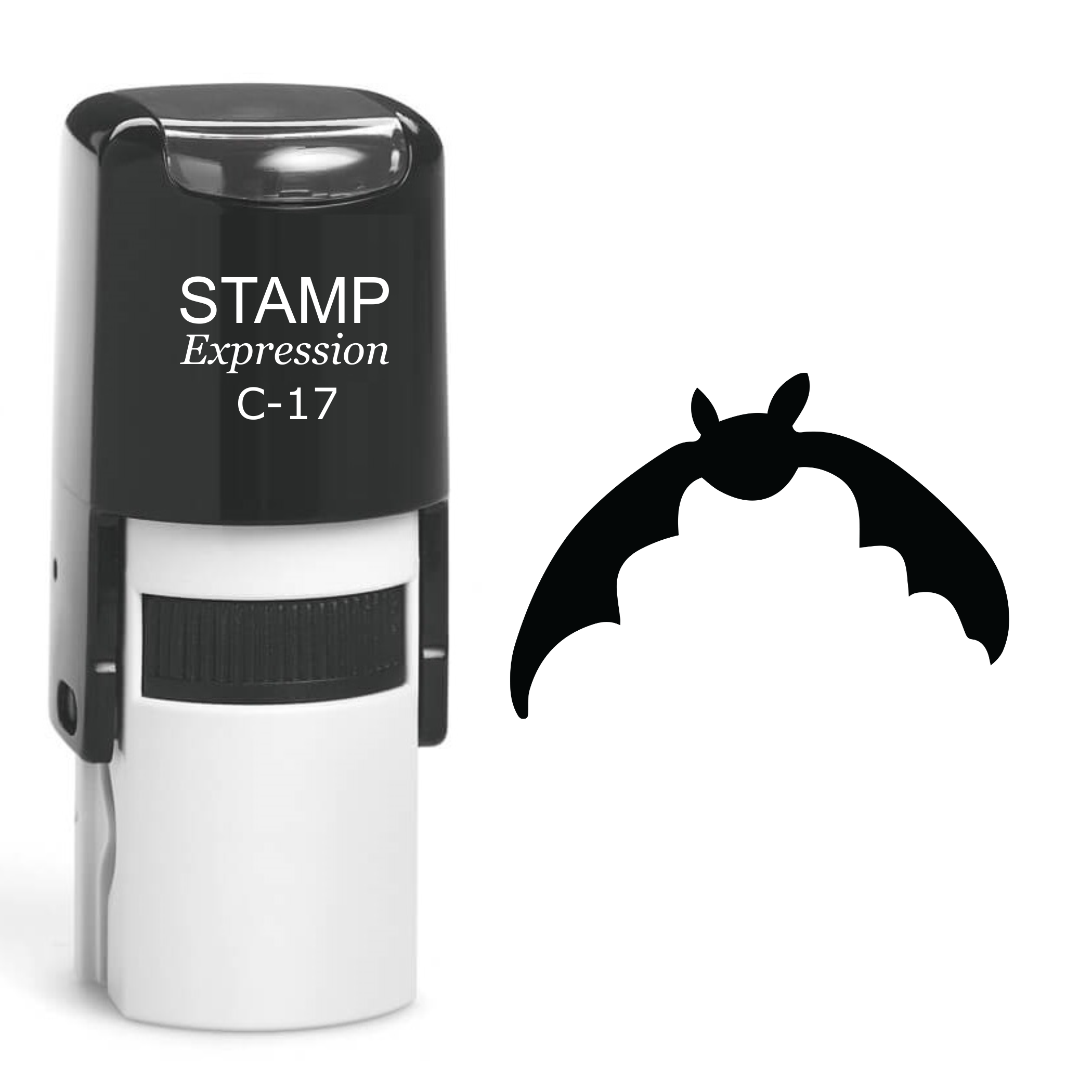 Bat Halloween Self Inking Rubber Stamp (SH-60315)