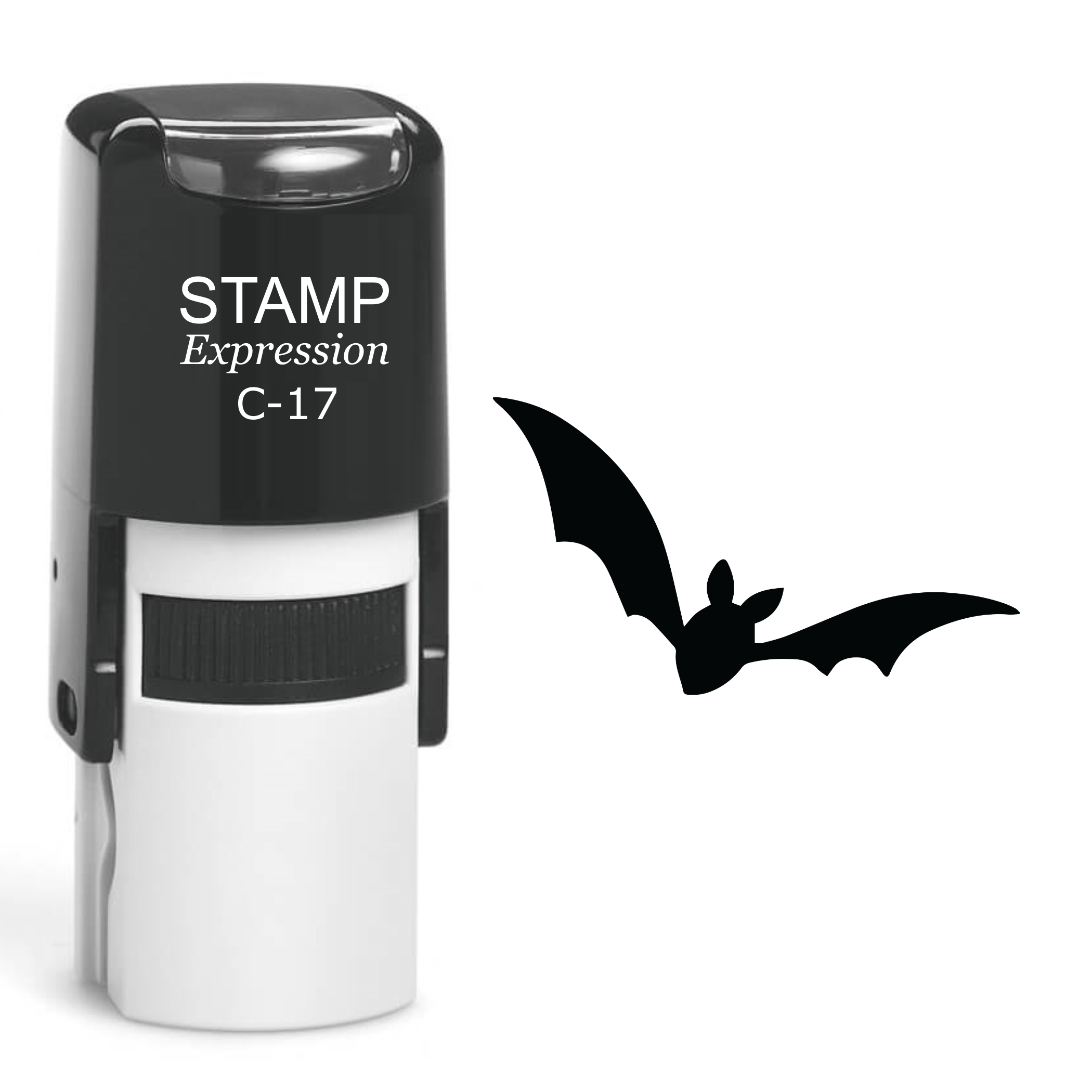 Bat Halloween Self Inking Rubber Stamp (SH-60316)