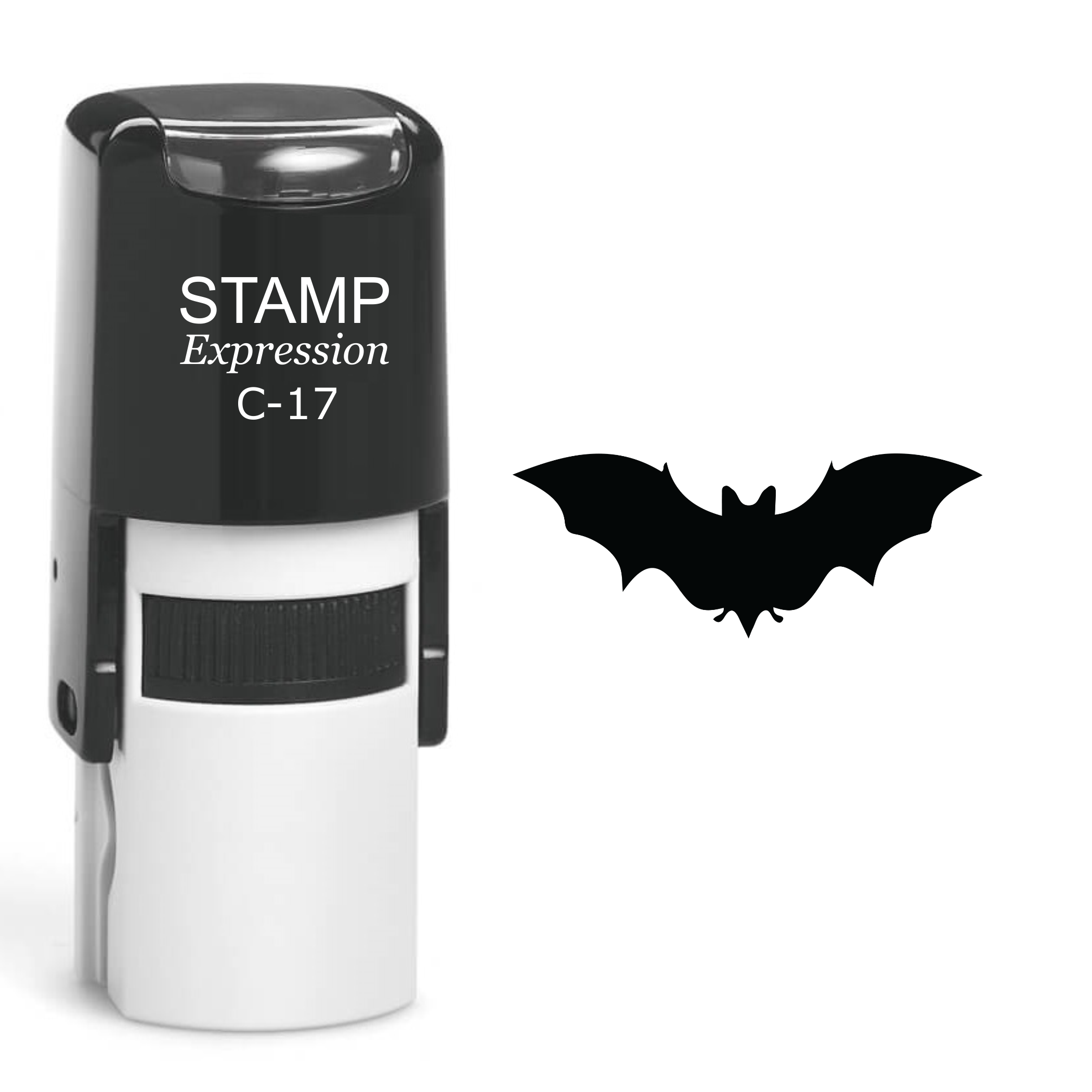 Bat Halloween Self Inking Rubber Stamp (SH-60333)