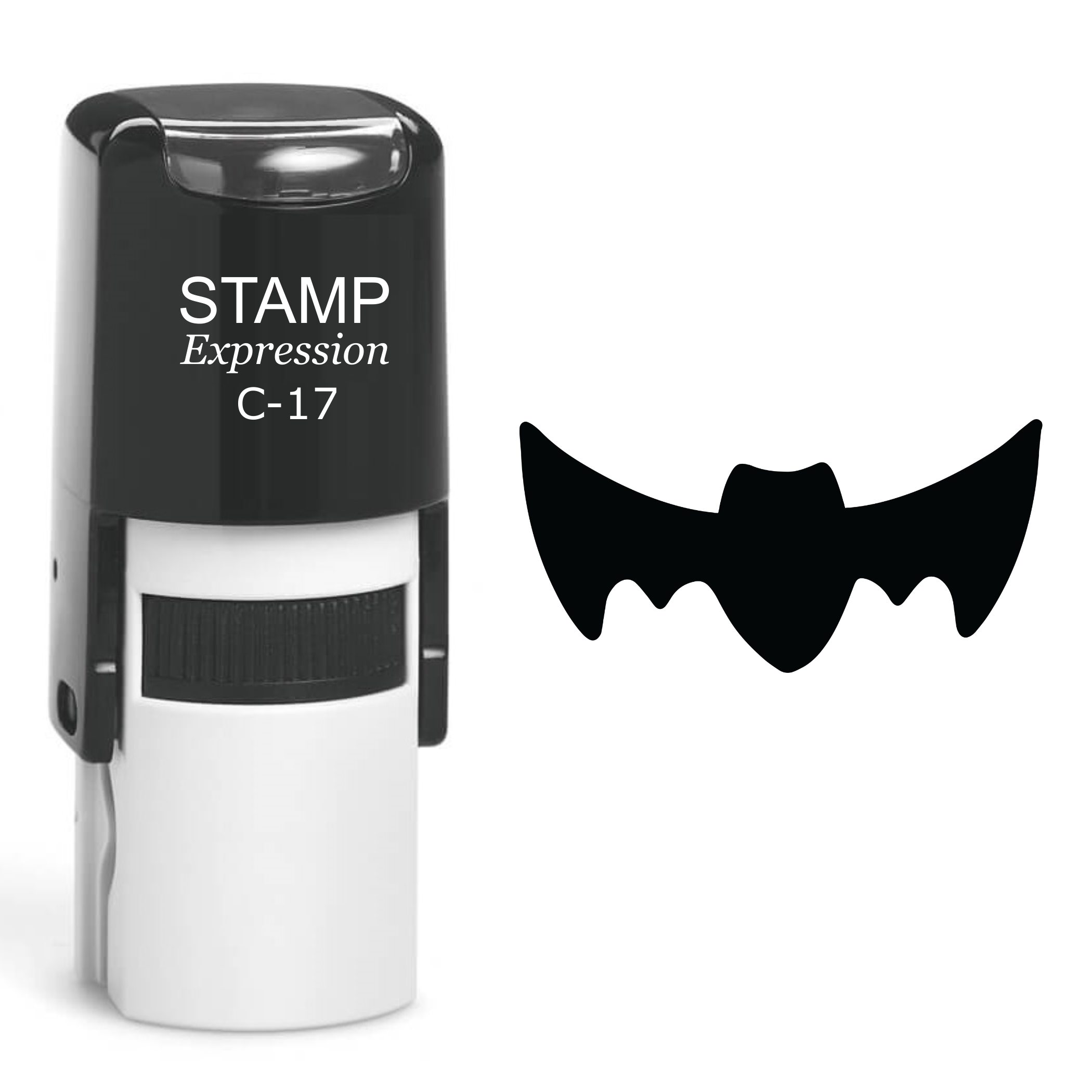 Bat Halloween Self Inking Rubber Stamp (SH-60346)