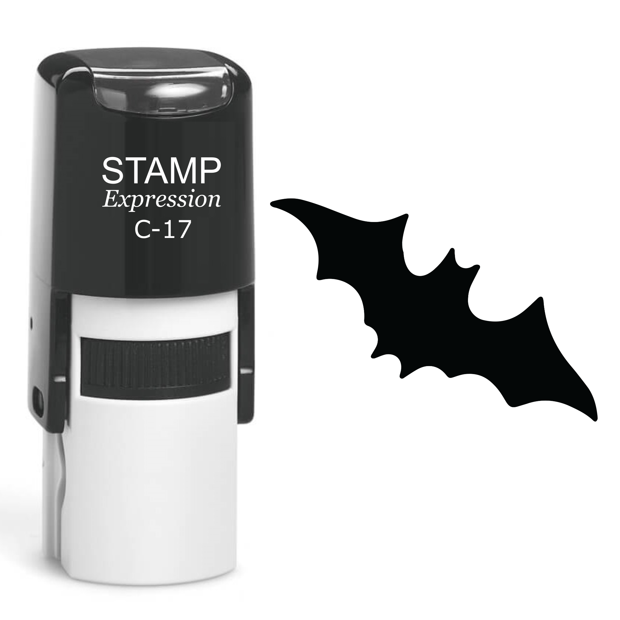 Bat Halloween Self Inking Rubber Stamp (SH-60347)