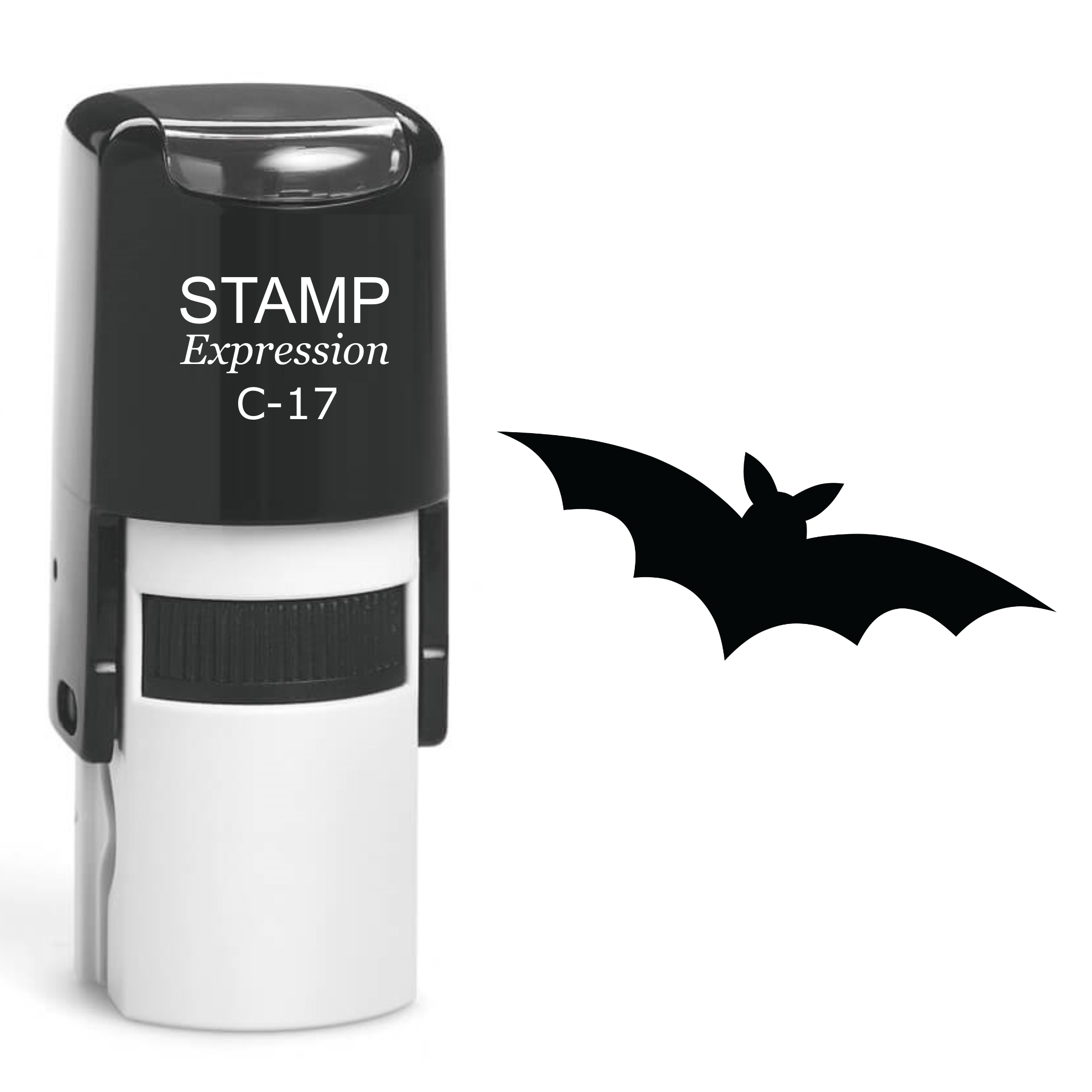 Bat Halloween Self Inking Rubber Stamp (SH-60353)
