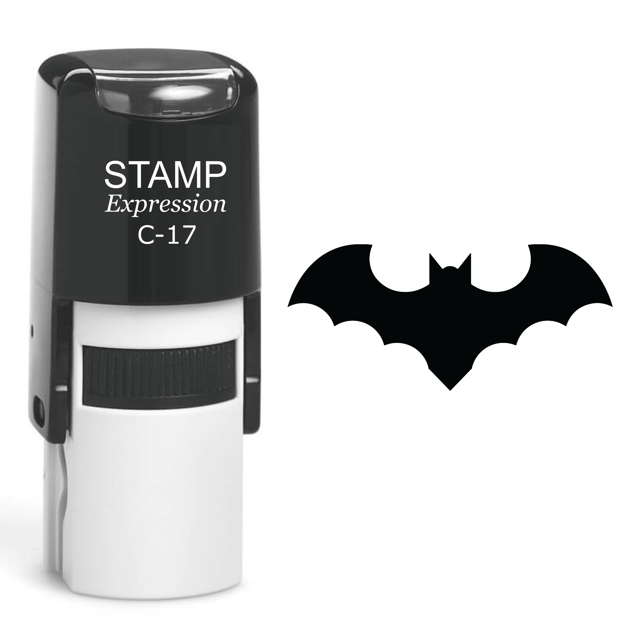 Bat Halloween Self Inking Rubber Stamp (SH-60361)