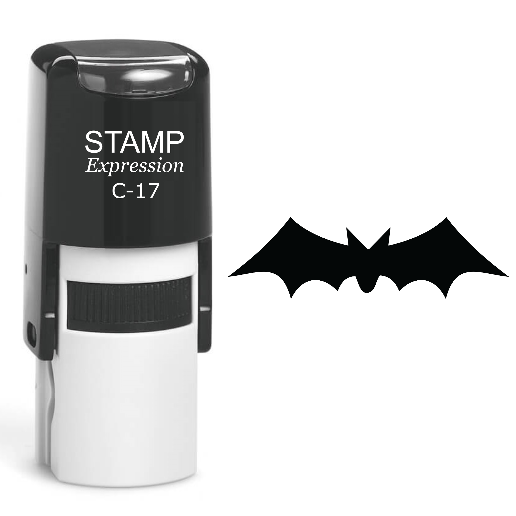 Bat Halloween Self Inking Rubber Stamp (SH-60362)