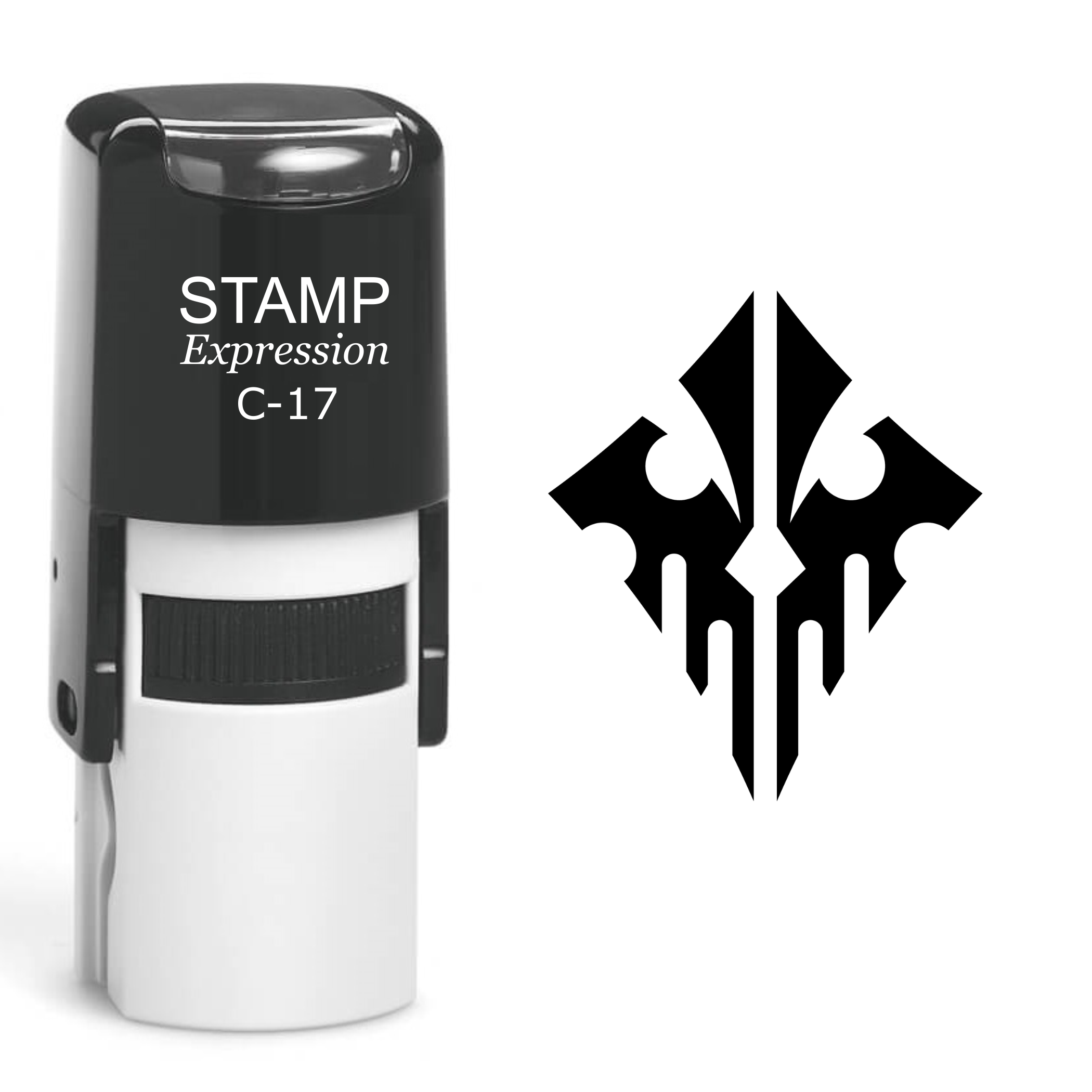 Skull Self Inking Rubber Stamp (SH-60423)