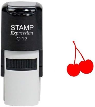 Cherries Self Inking Rubber Stamp (SH-6044)