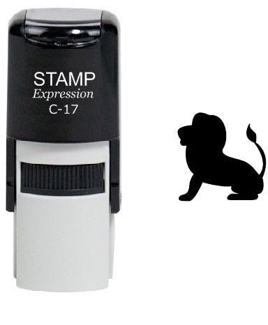 Lion Self Inking Rubber Stamp