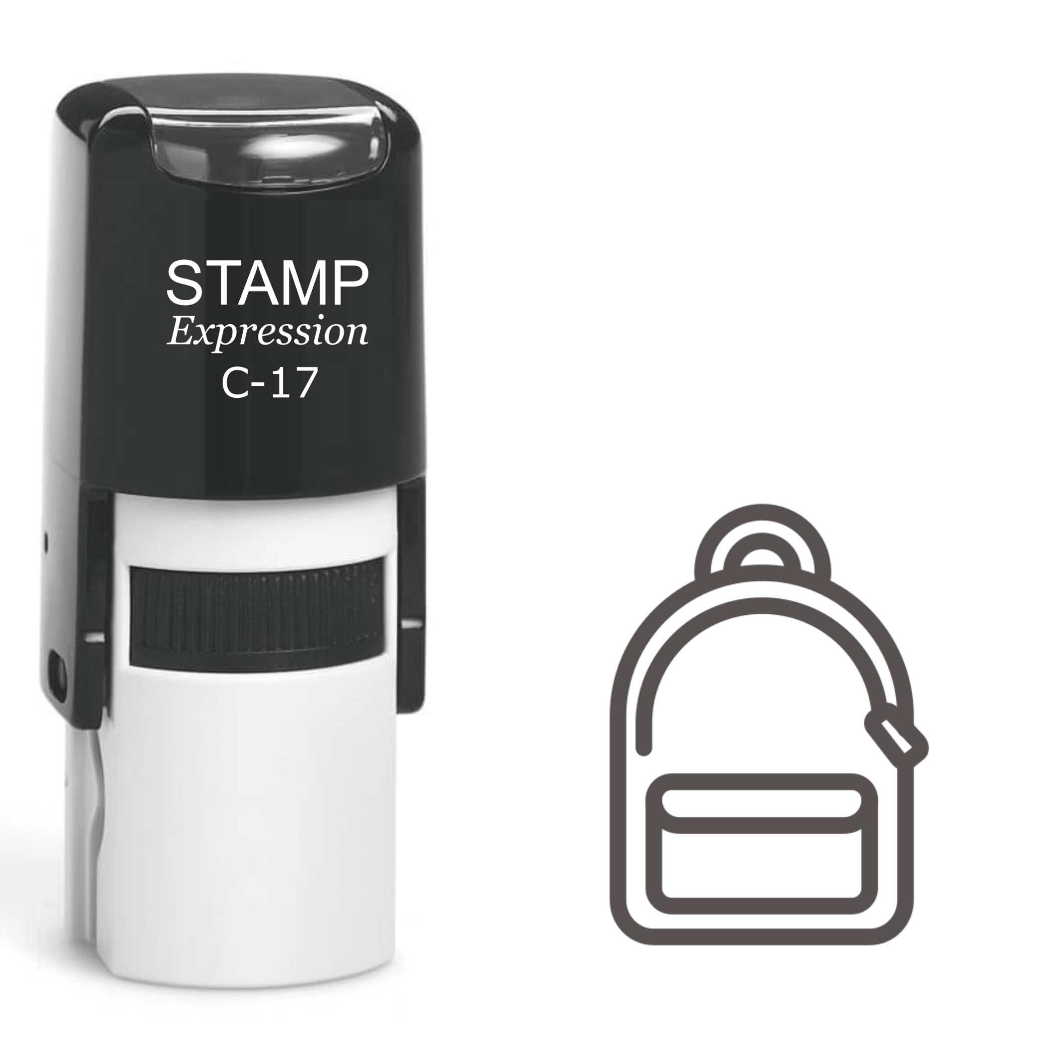 Backpack Self Inking Rubber Stamp (SH-61277)
