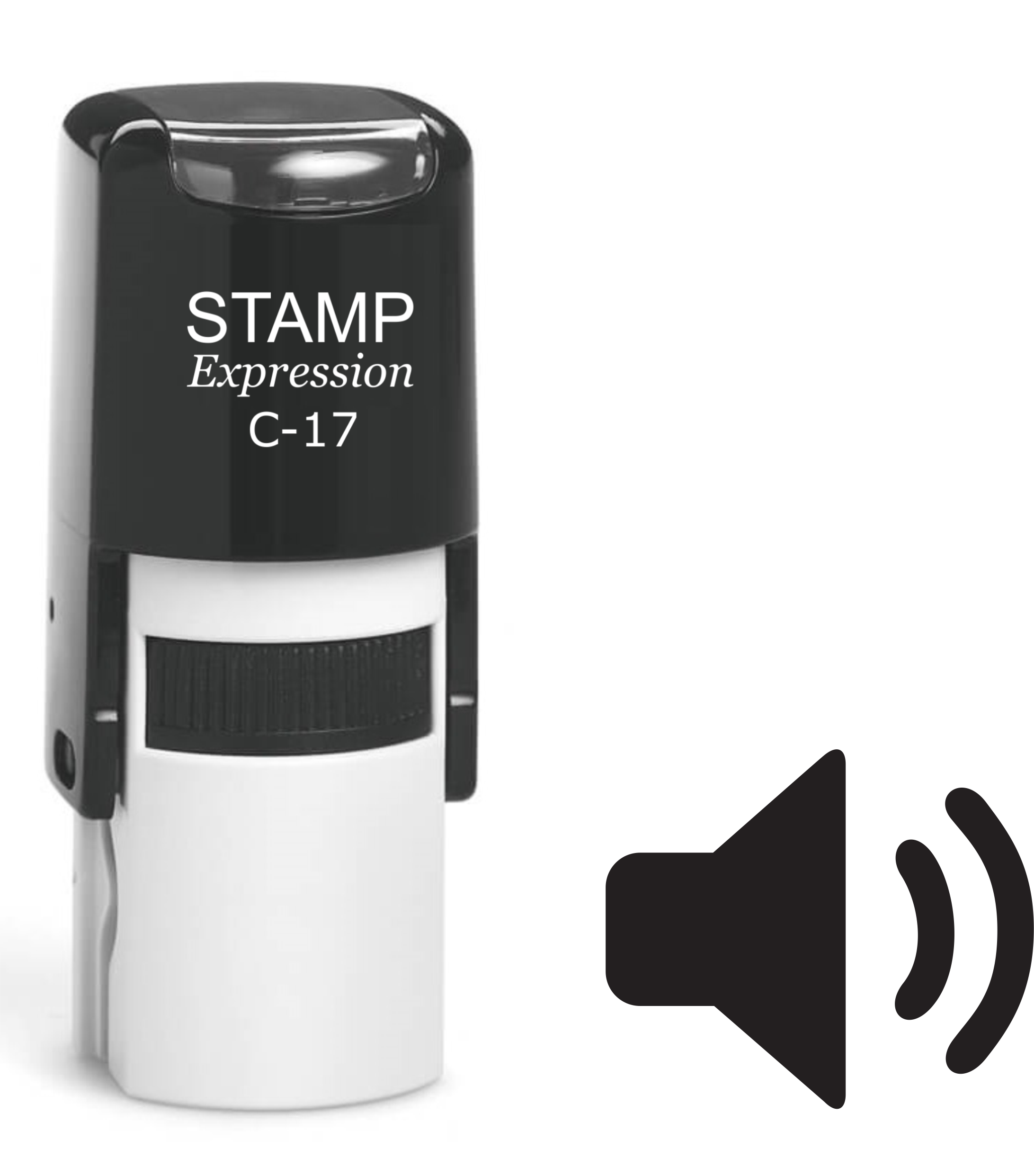 Sound Icon Self Inking Rubber Stamp (SH-61295)