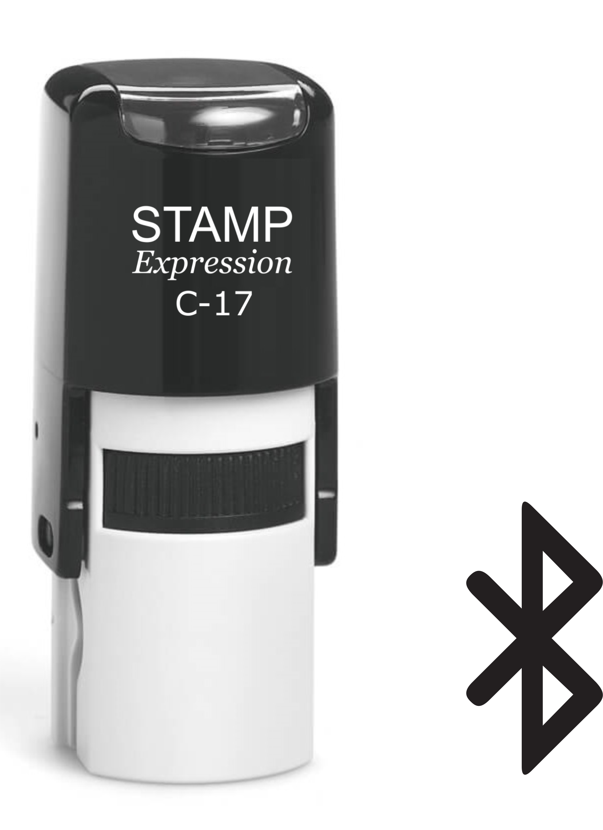 Bluetooth Icon Self Inking Rubber Stamp (SH-61300)