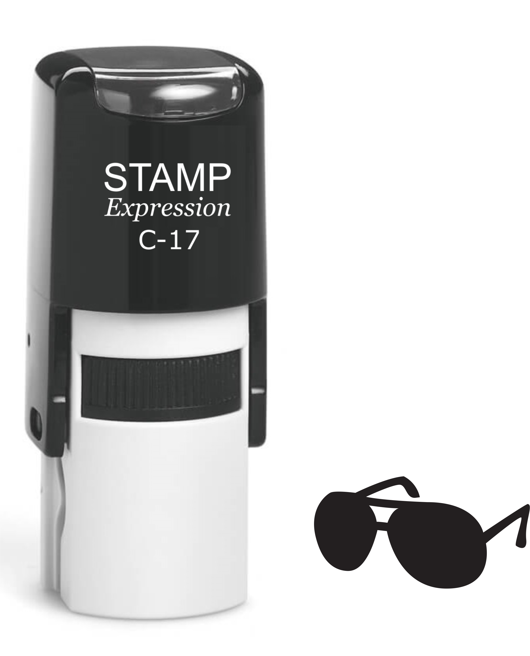 Sun Glasses Self Inking Rubber Stamp (SH-61386)