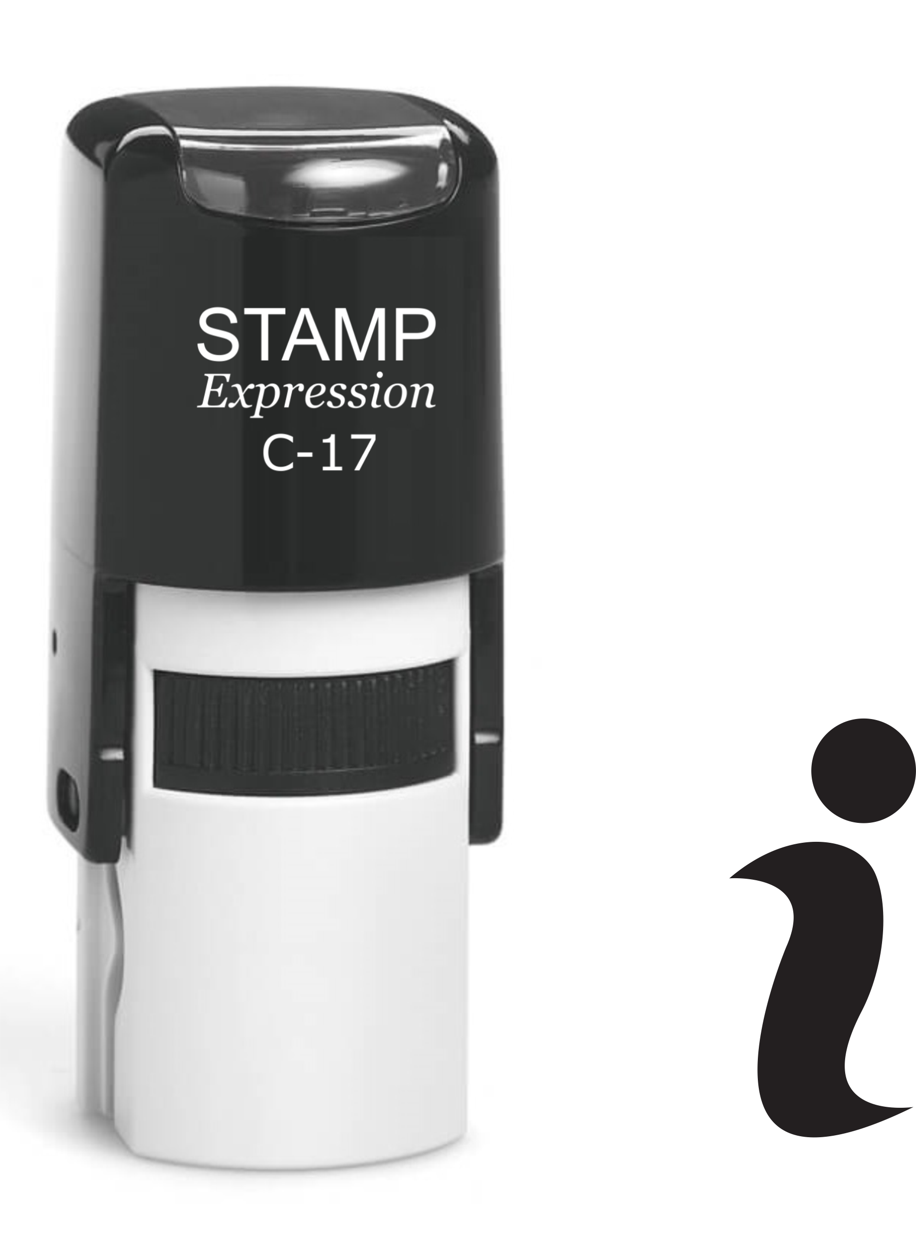 Information Icon Self Inking Rubber Stamp (SH-61415)