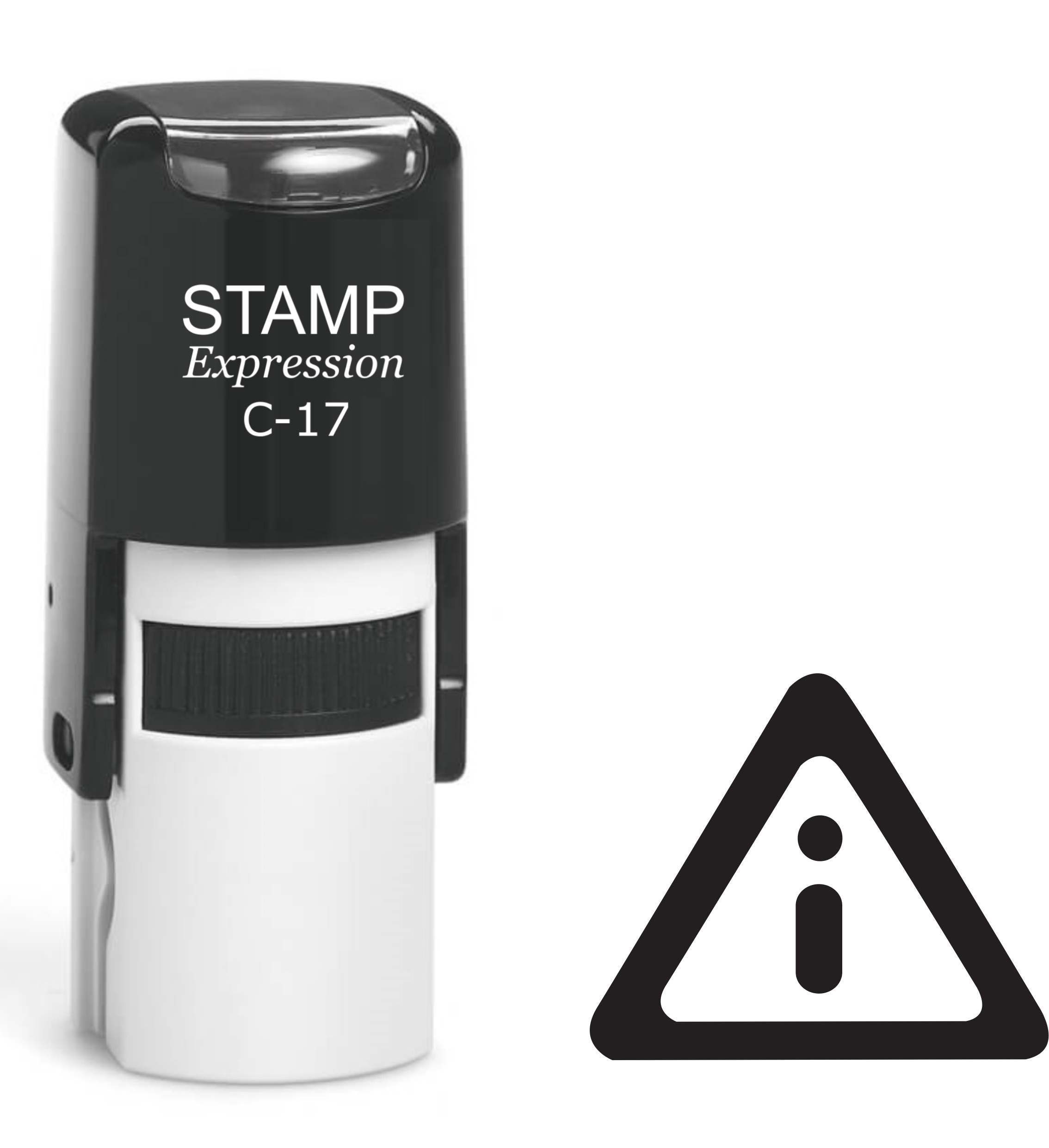 Information Icon Self Inking Rubber Stamp (SH-61427)