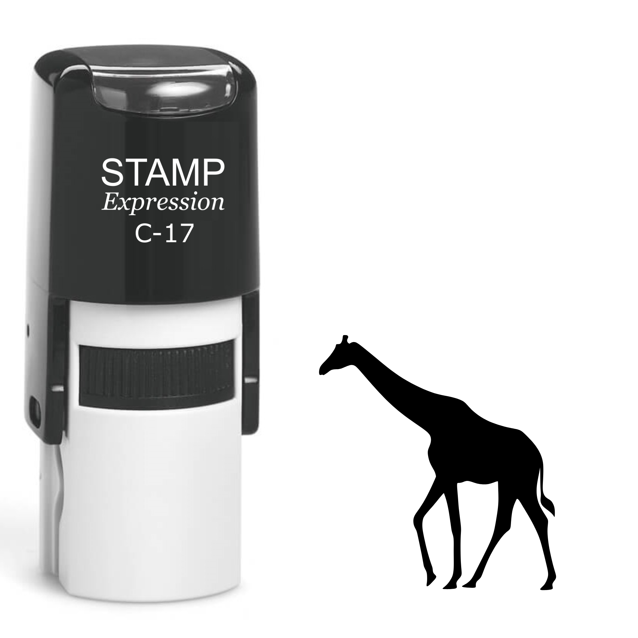 Giraffe Self Inking Rubber Stamp (SH-61448)