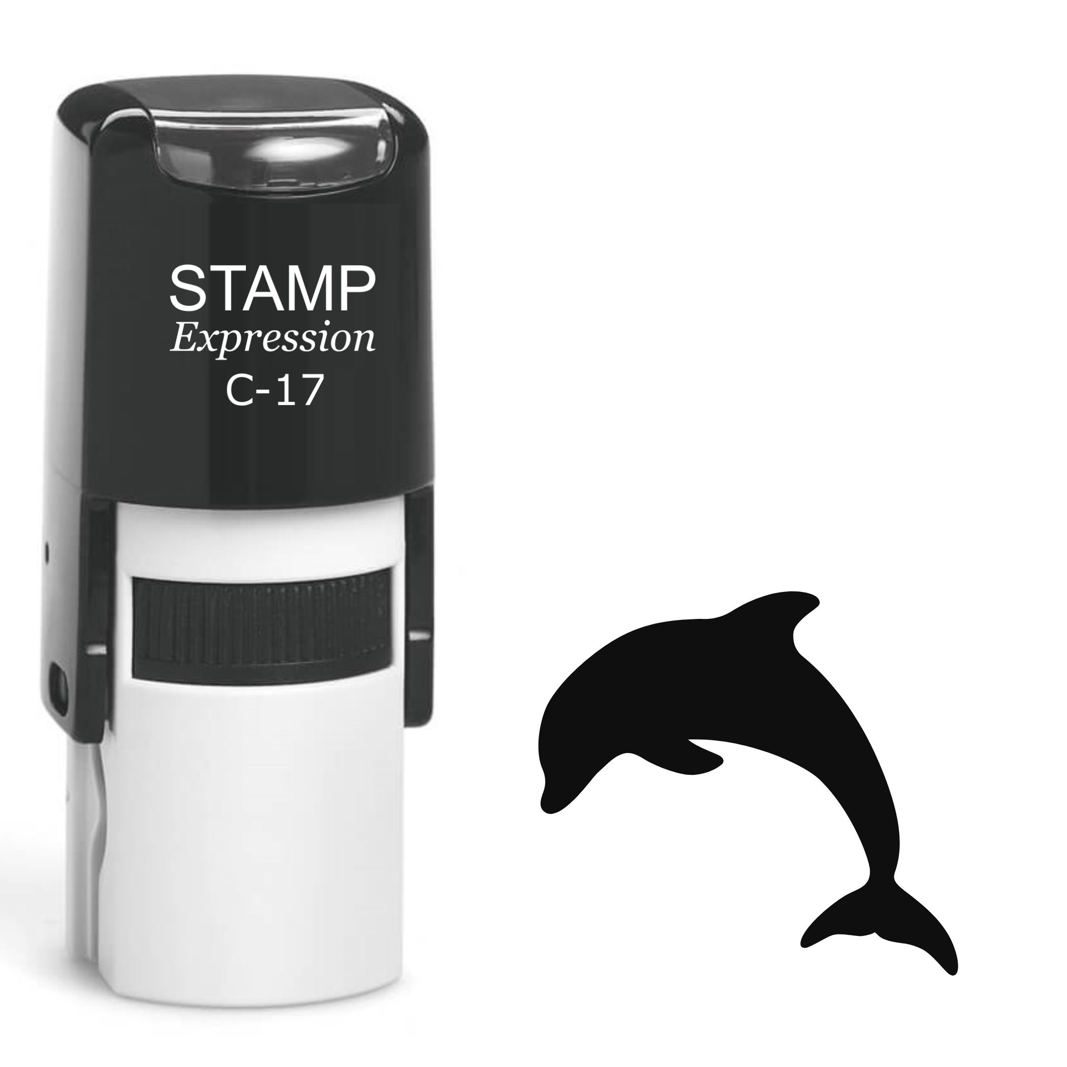 Dolphin Self Inking Rubber Stamp (SH-61457)