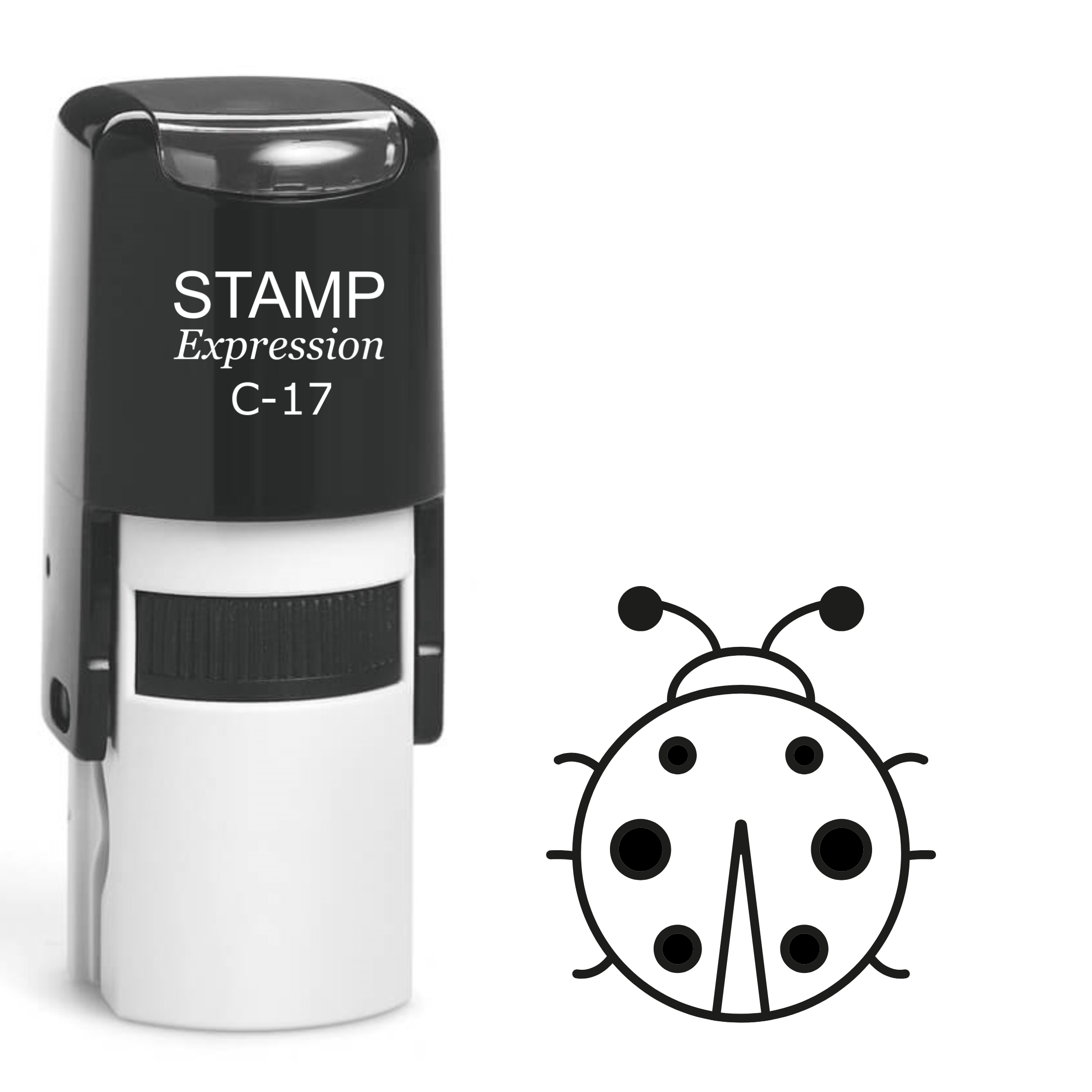 Lady Bug Self Inking Rubber Stamp (SH-61483)