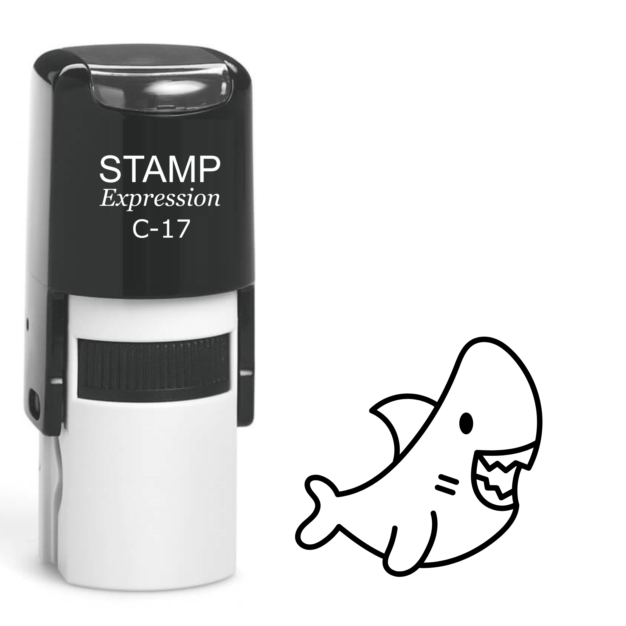 Baby Shark Self Inking Rubber Stamp (SH-61515)