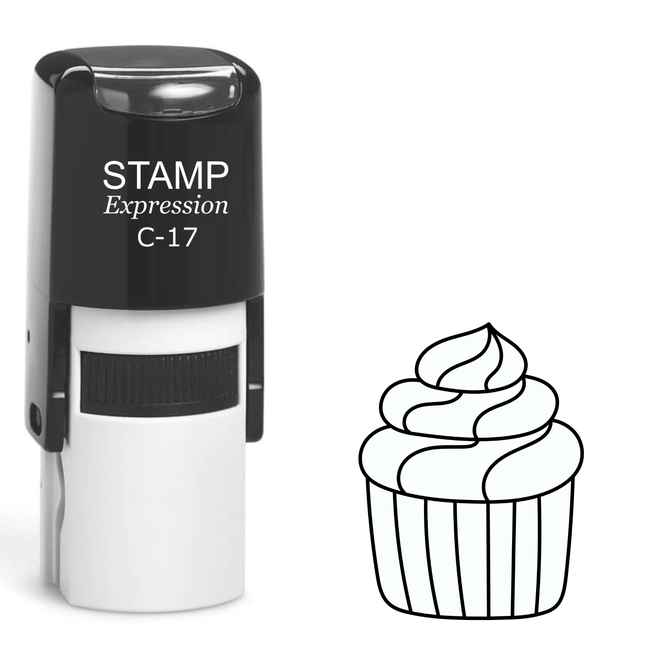 Cupcake Self Inking Rubber Stamp (SH-61588)