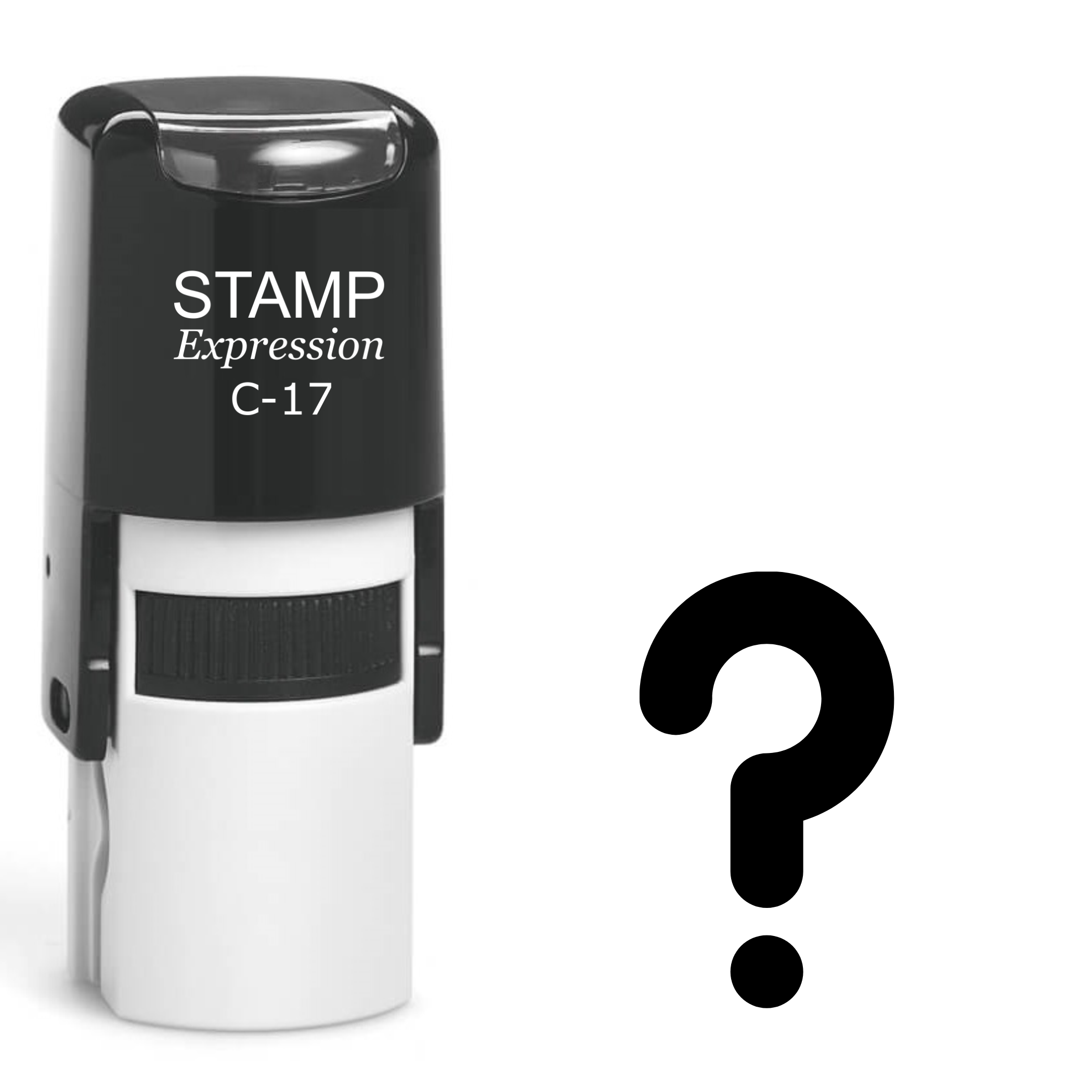 Question Mark Self Inking Rubber Stamp (SH-61617)