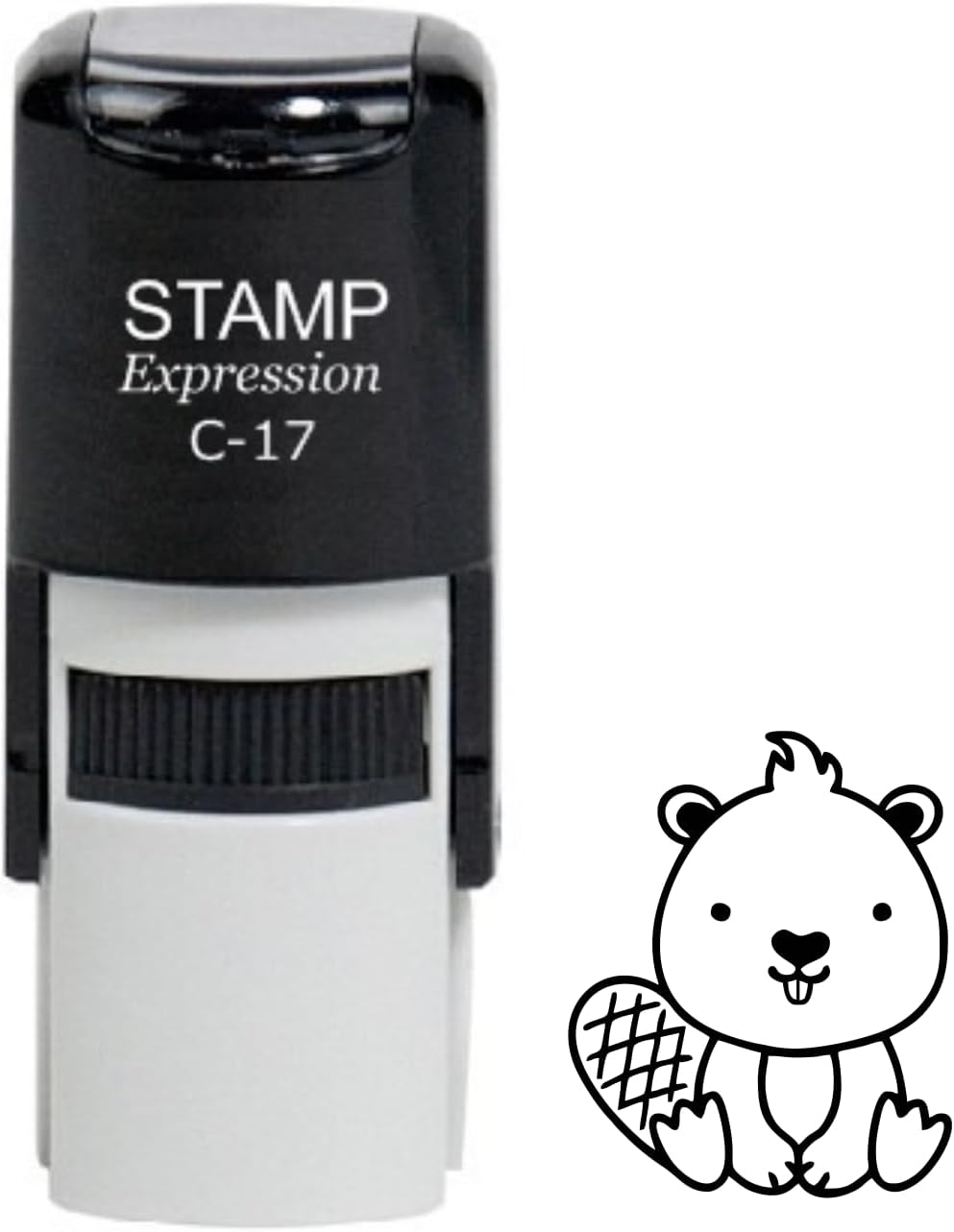 Baby Beaver Self Inking Rubber Stamp (SH-60068)