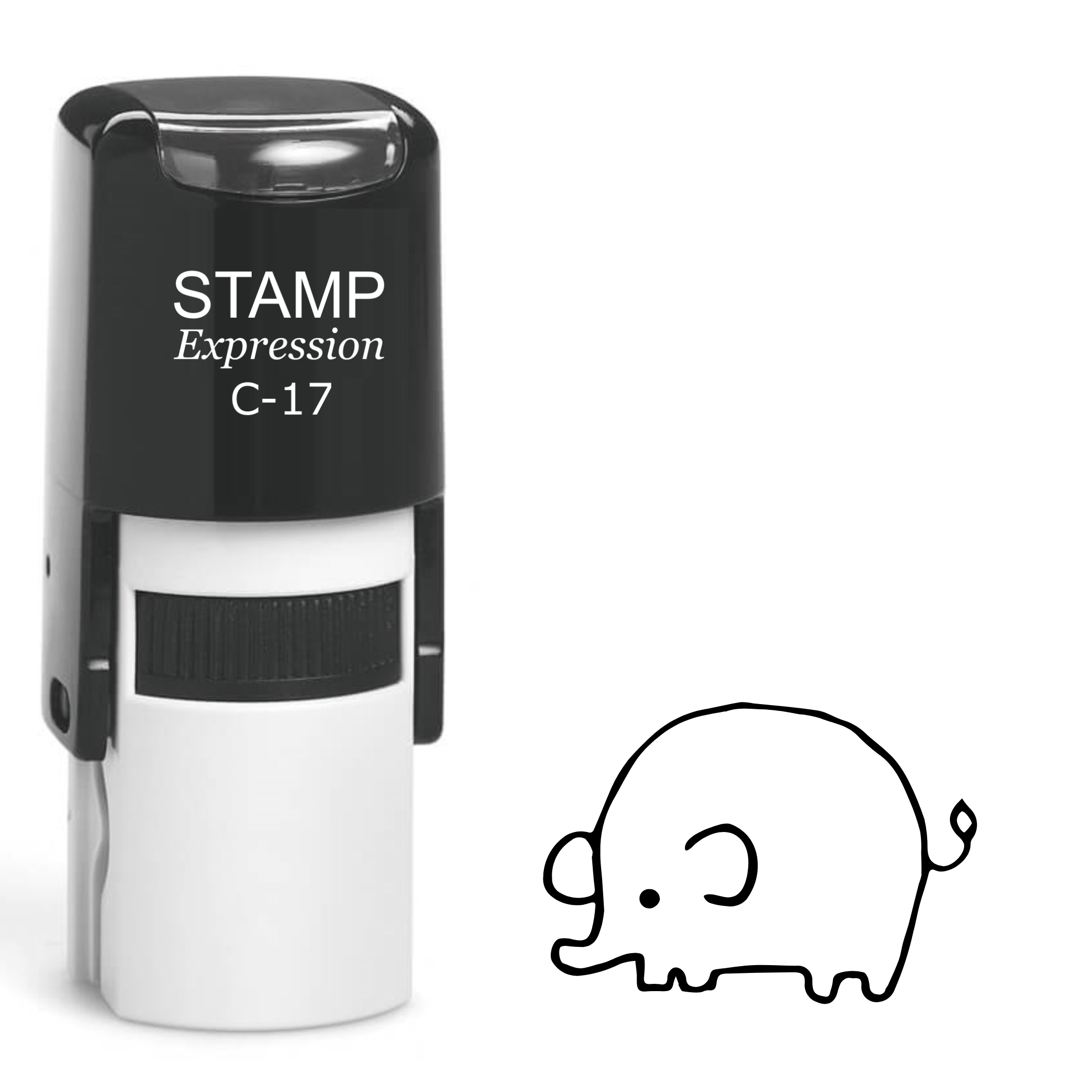 Baby Pig Self Inking Rubber Stamp (SH-61706)