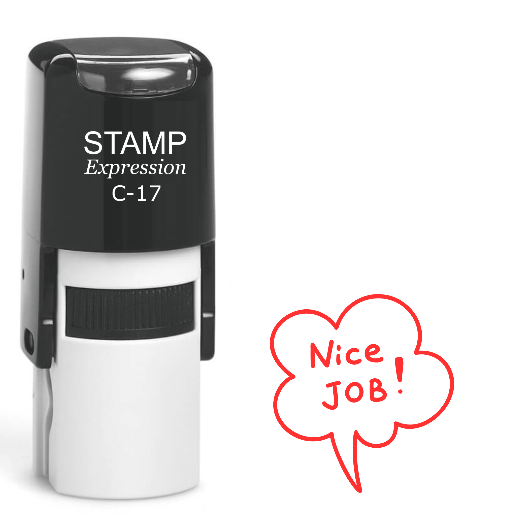 Nice Job School Teacher Self Inking Rubber Stamp (SH-61789)