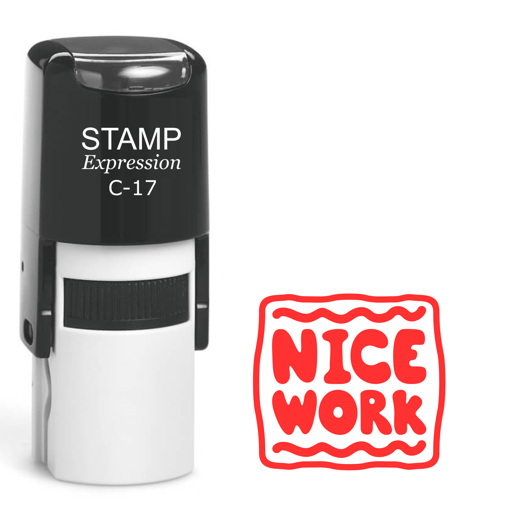 Nice Work School Teacher Self Inking Rubber Stamp (SH-61805)