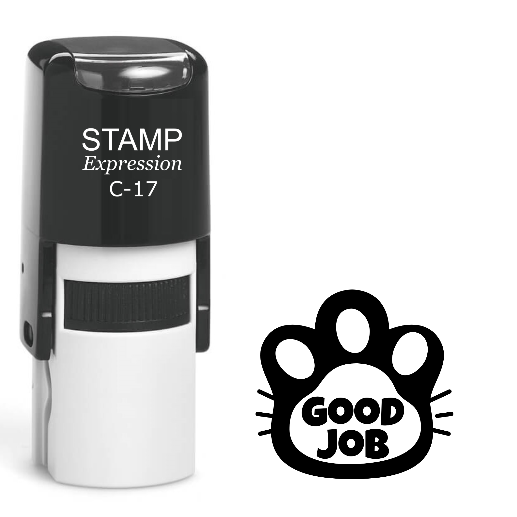 Good Job Paw School Teacher Self Inking Rubber Stamp (SH-61806)