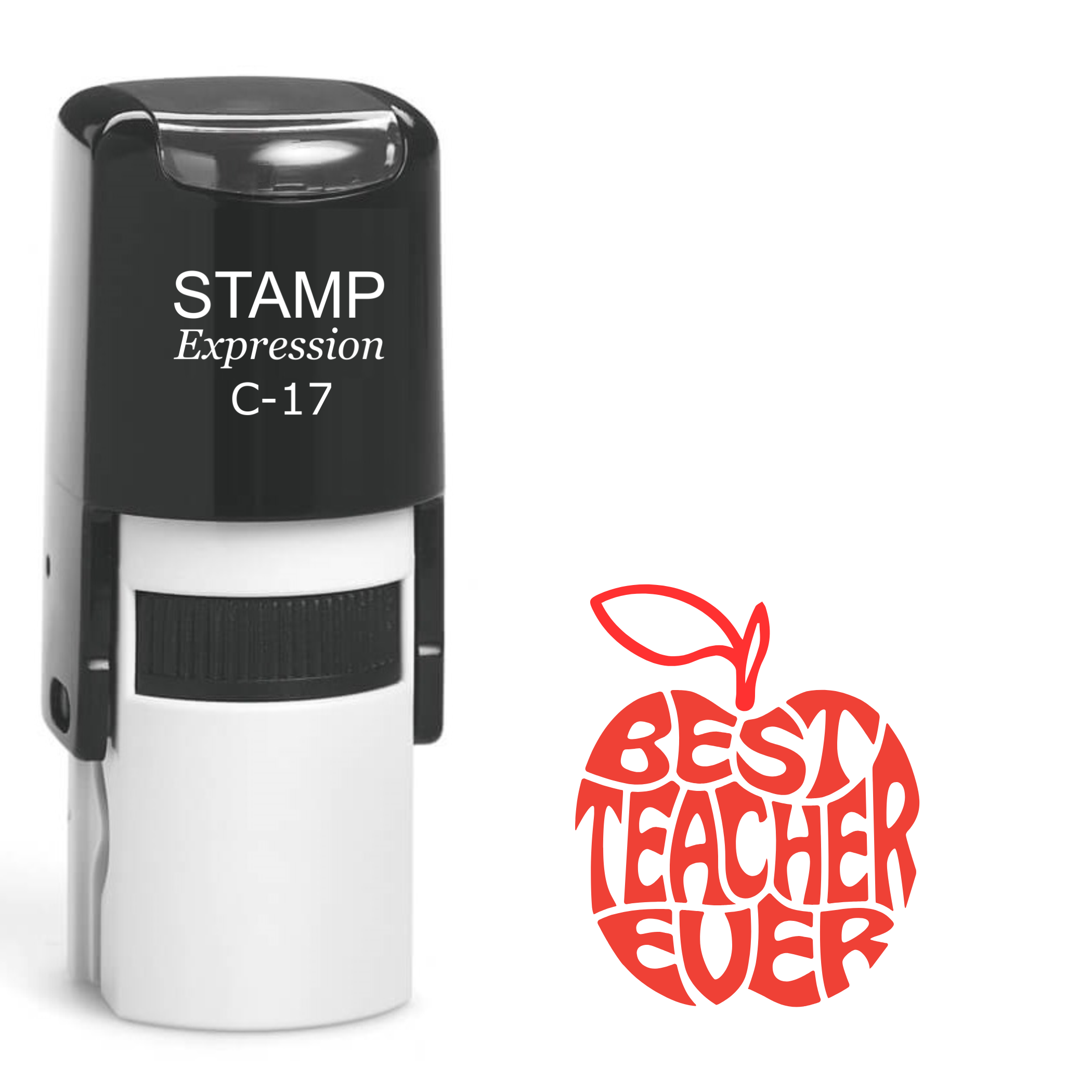 Best Teacher Ever Self Inking Rubber Stamp (SH-61851)