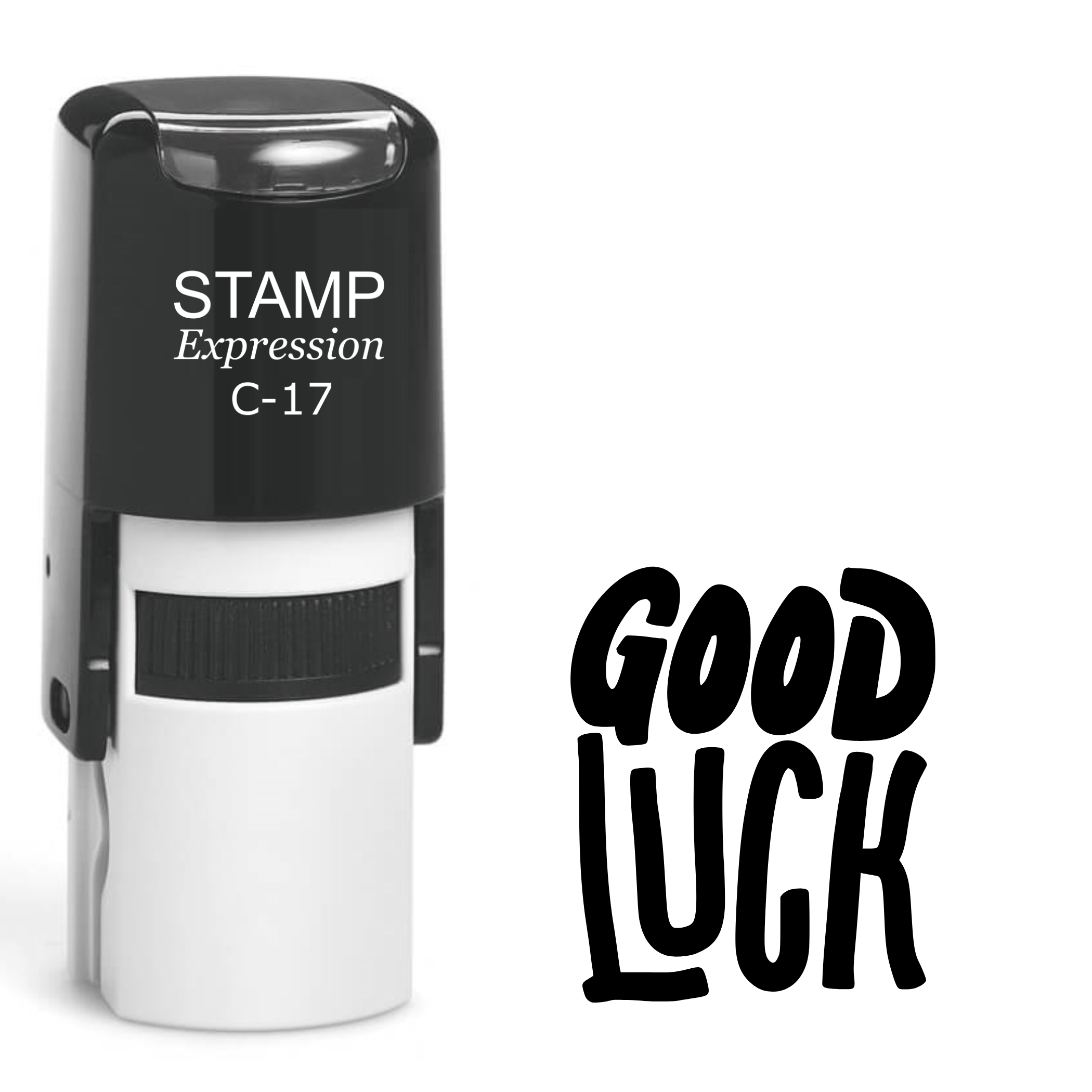 Good Luck School Teacher Self Inking Rubber Stamp (SH-61858)