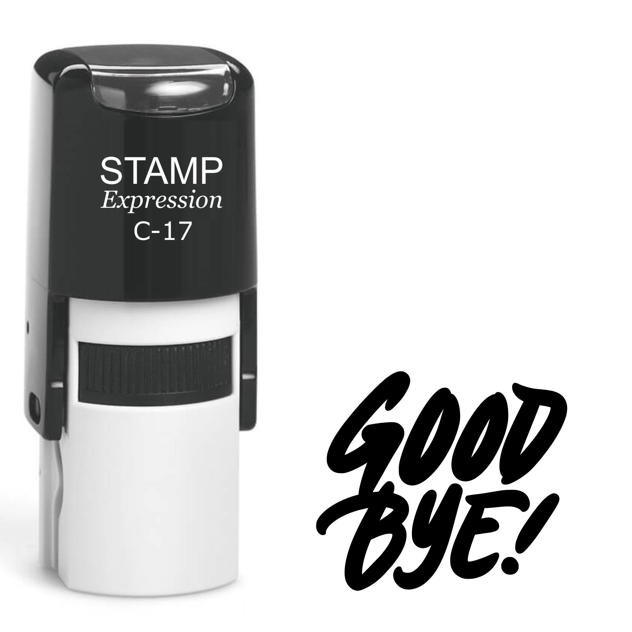 Good Bye Self Inking Rubber Stamp (SH-61860)