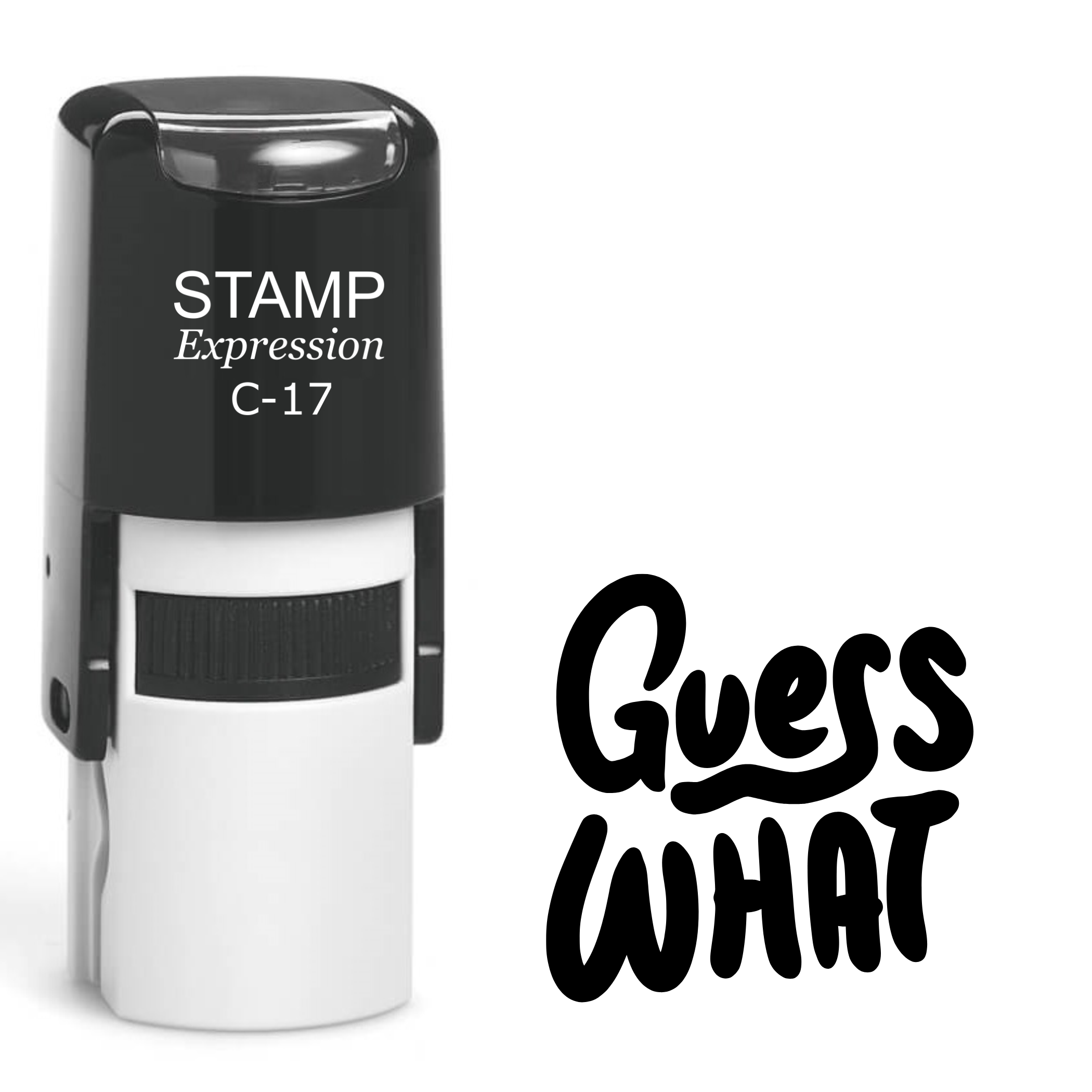 Guess What Self Inking Rubber Stamp (SH-61865)