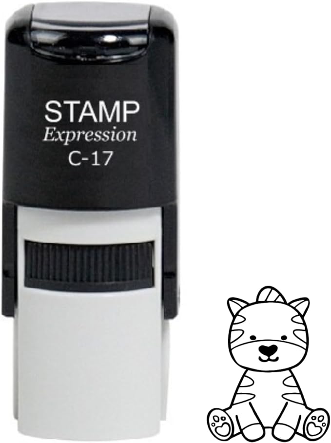 Baby Tiger Self Inking Rubber Stamp (SH-60052)
