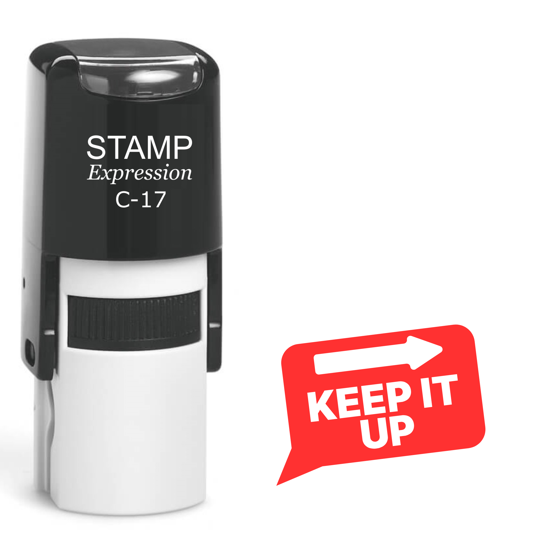 Keep It Up School Teacher Self Inking Rubber Stamp (SH-61892)