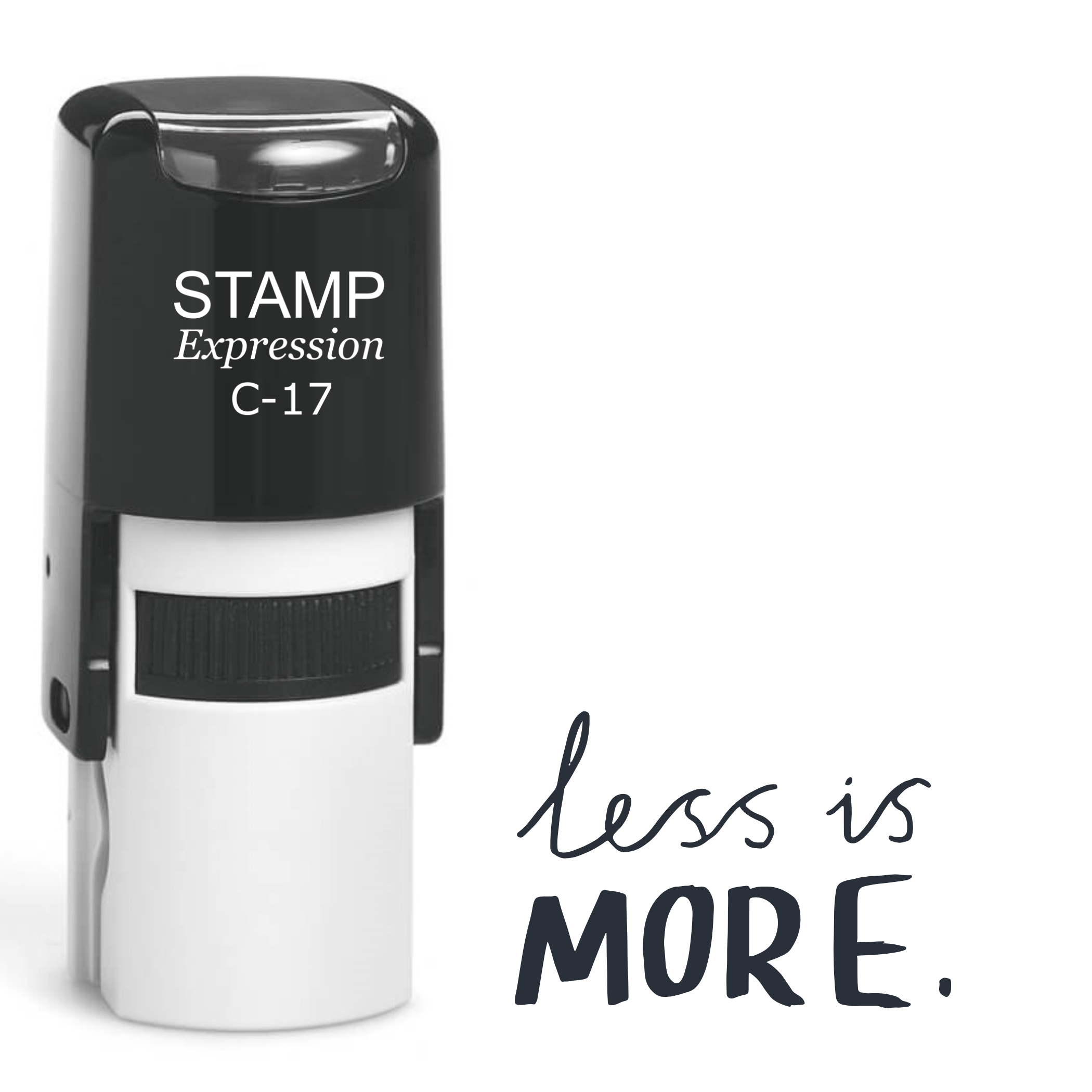 Less Is More School Teacher Self Inking Rubber Stamp (SH-61896)
